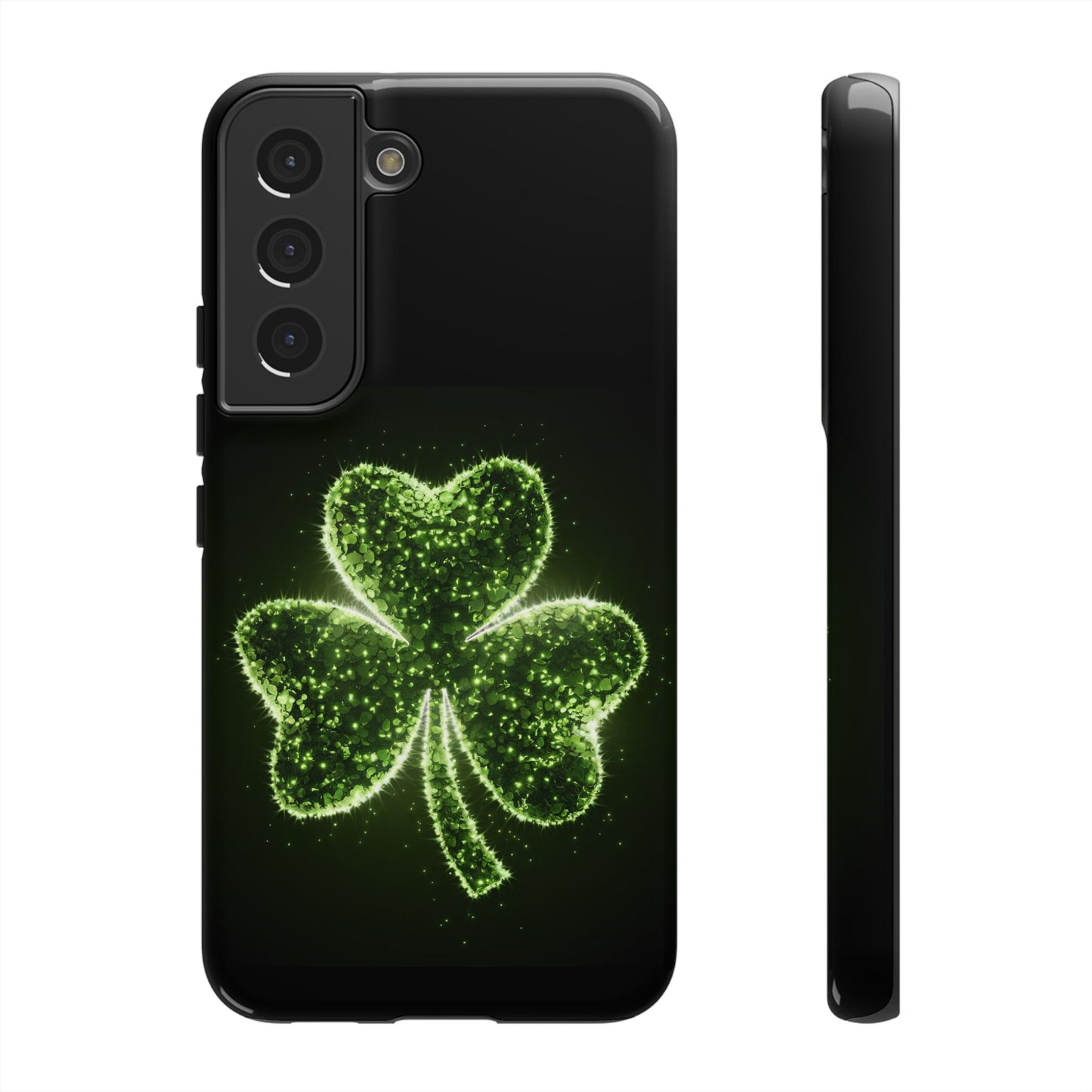 Phone Case - Shiny Shamrock Design for Samsung Galaxy