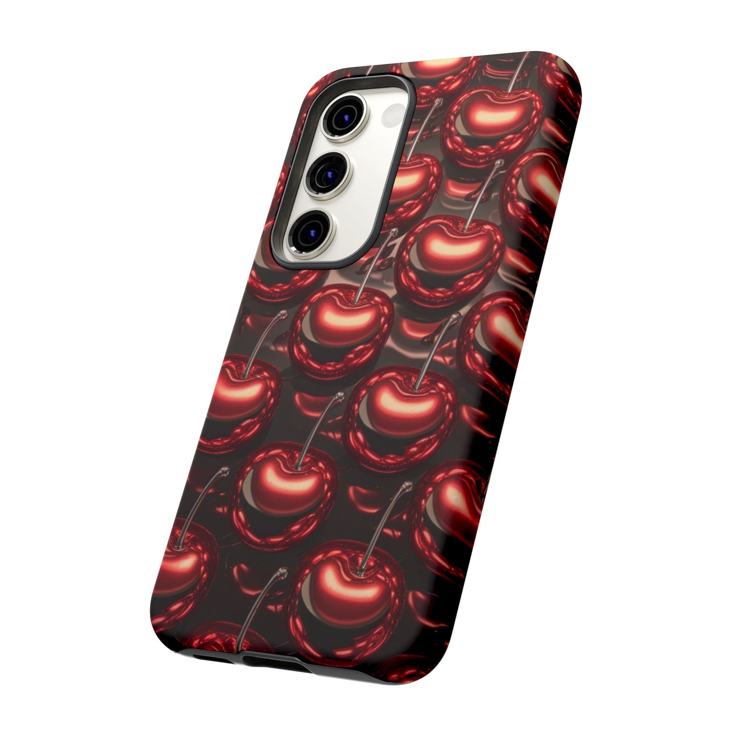 Phone Case - Shiny Cherries Design for Samsung Galaxy
