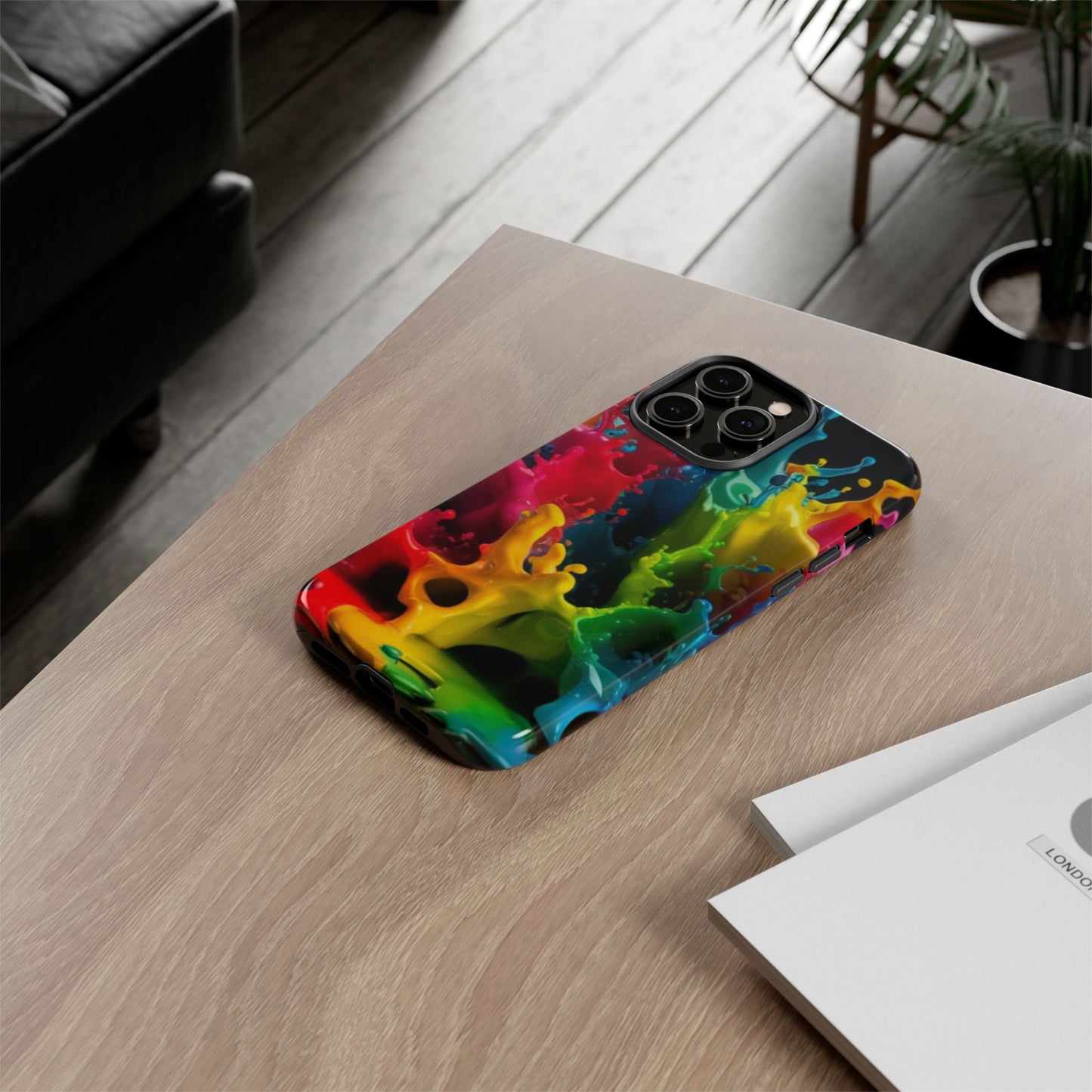 Vibrant Splash iPhone Case - Color Burst iPhone Case
