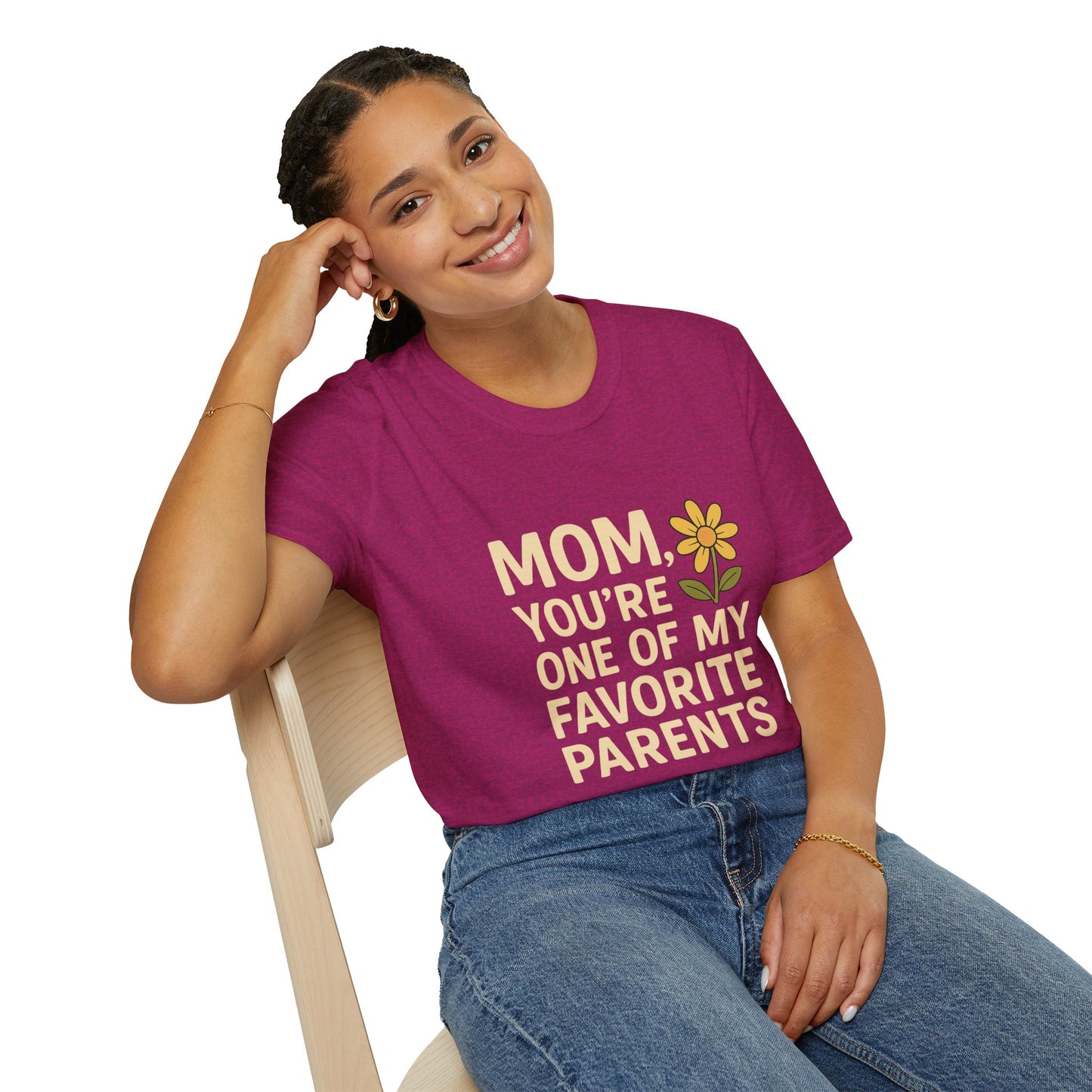 Mom You’re One of My Favorite Parents Shirt – Funny Mother’s Day Gift Tee | Cute Mom Humor Graphic, Birthday Present for Mom