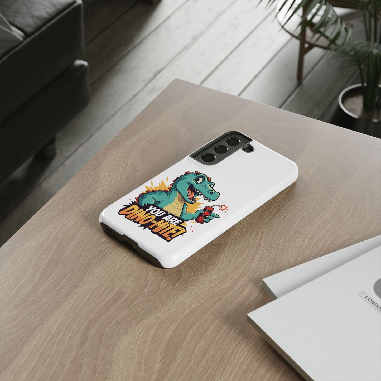 Phone Case - Dino-Mite Samsung Galaxy Tough Case