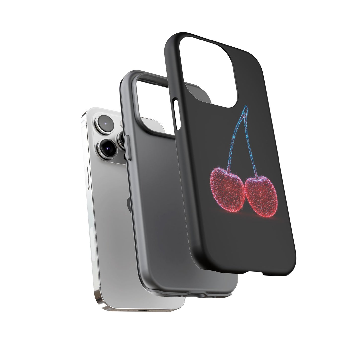 iPhone Case Bioluminescent Cherries Cherry Phone Case Cherry iPhone Case