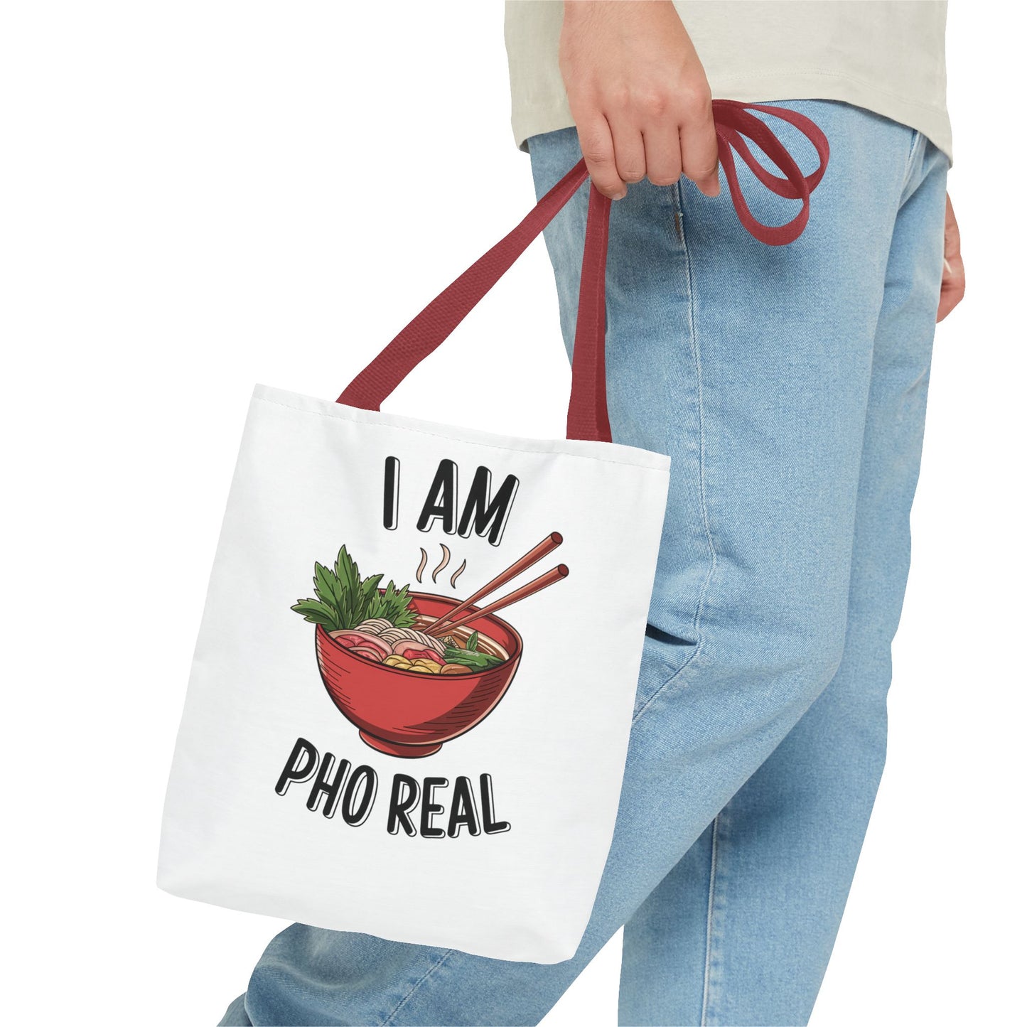 Pho Real Tote Bag Shopping Bag Pho Tote Reusable Bag Gift for Foodie Lover