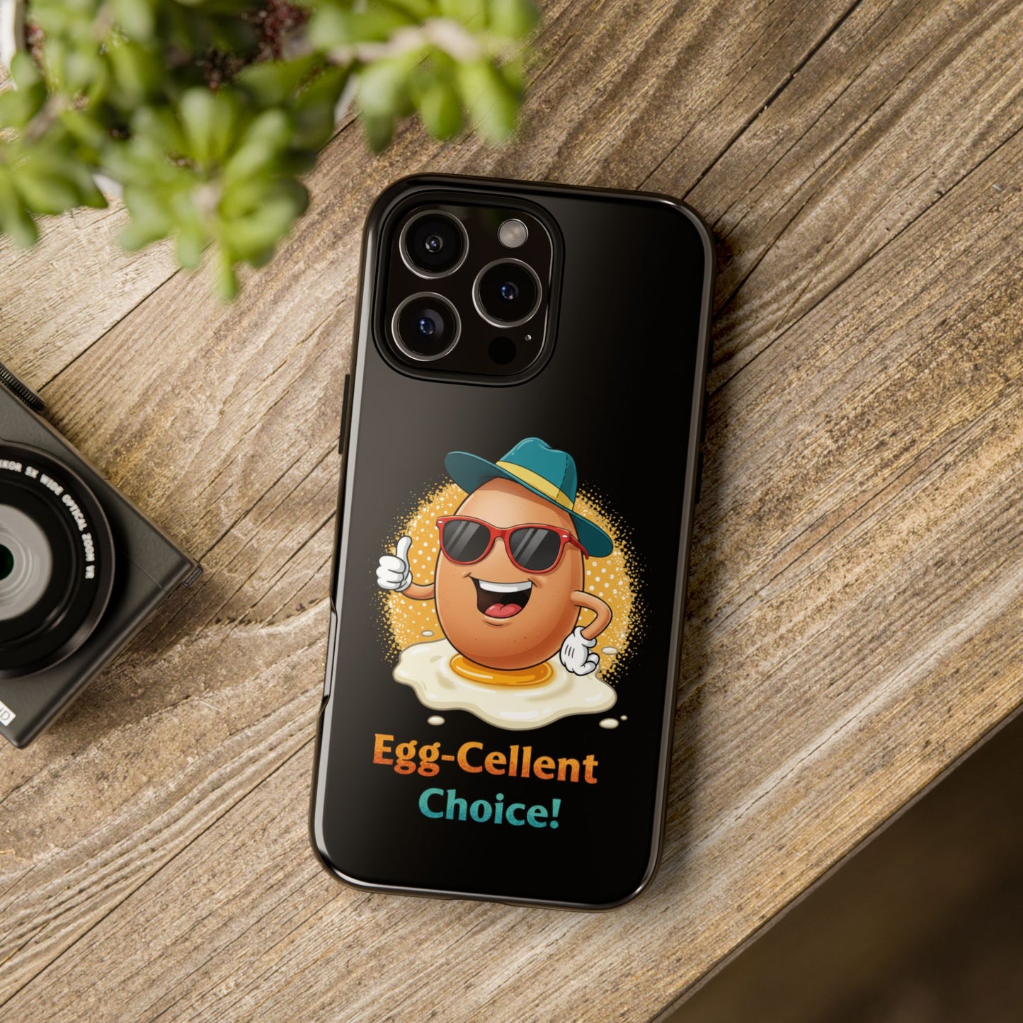 iPhone Case - Egg-Cellent Choice Pun Design