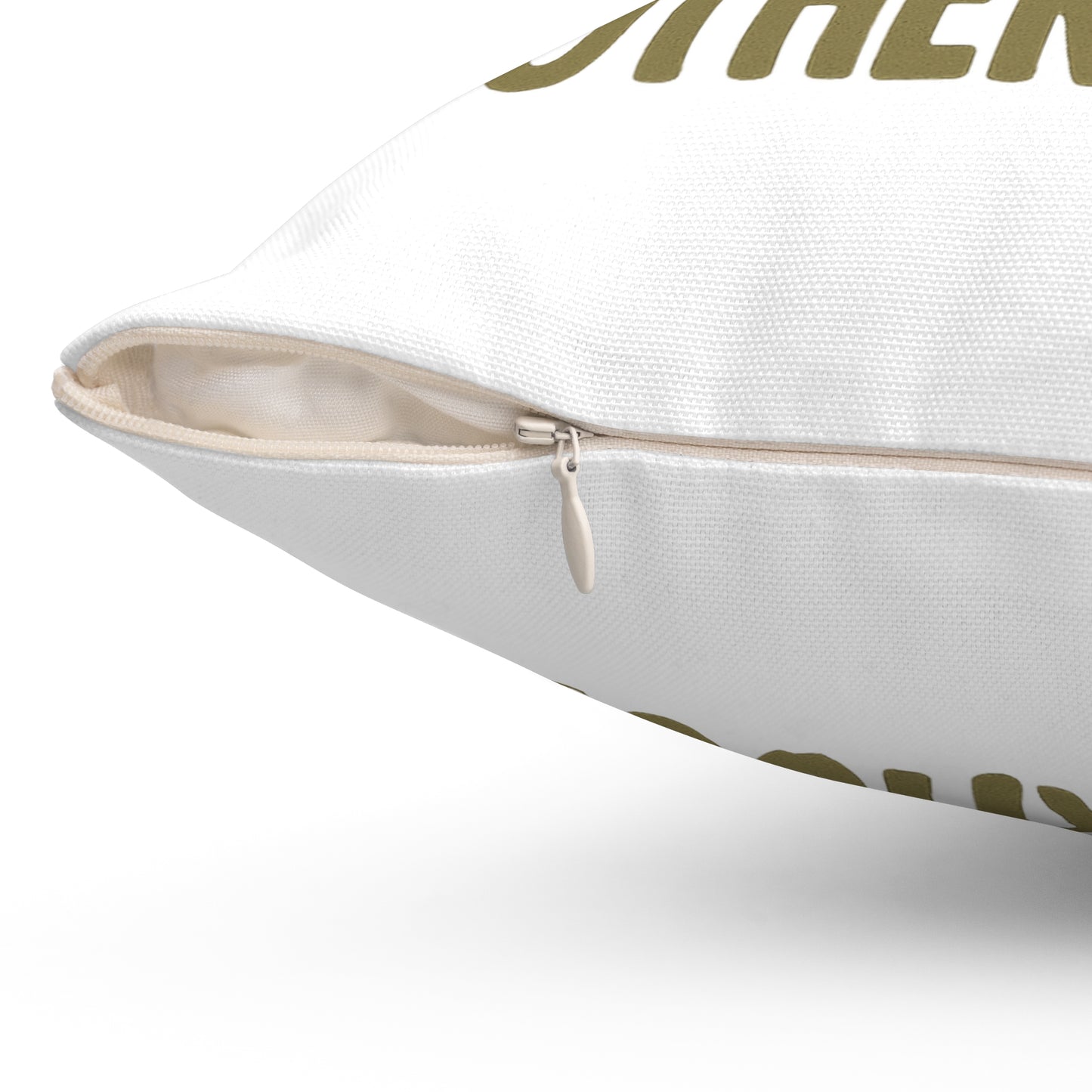 Pillow - Ain't No Hood Like Motherhood Square Pillow with Flower Decor for Mom Mother's Day Throw