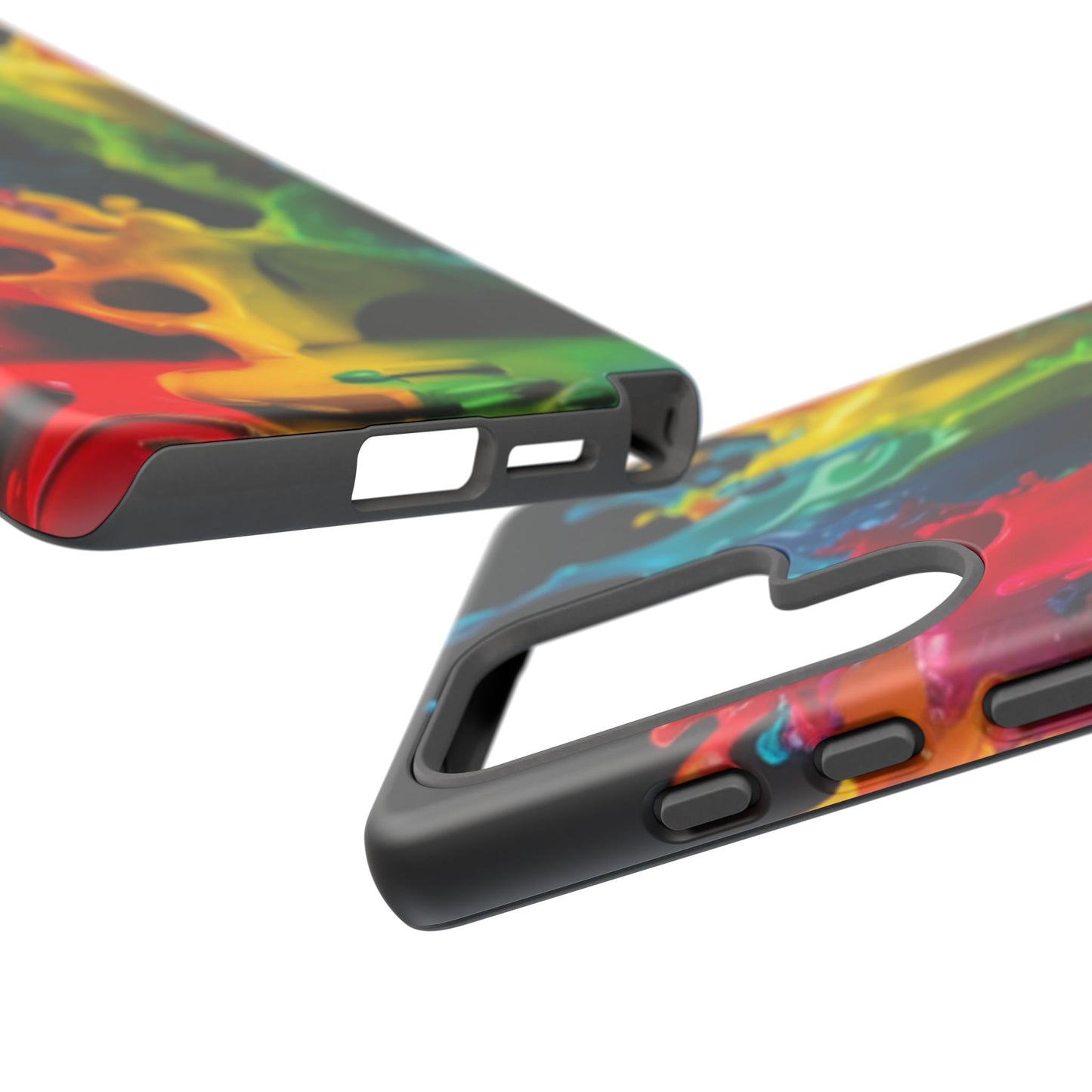 Vibrant Splash Samsung Phone Case - Tough Spectrum Splash Samsung Case