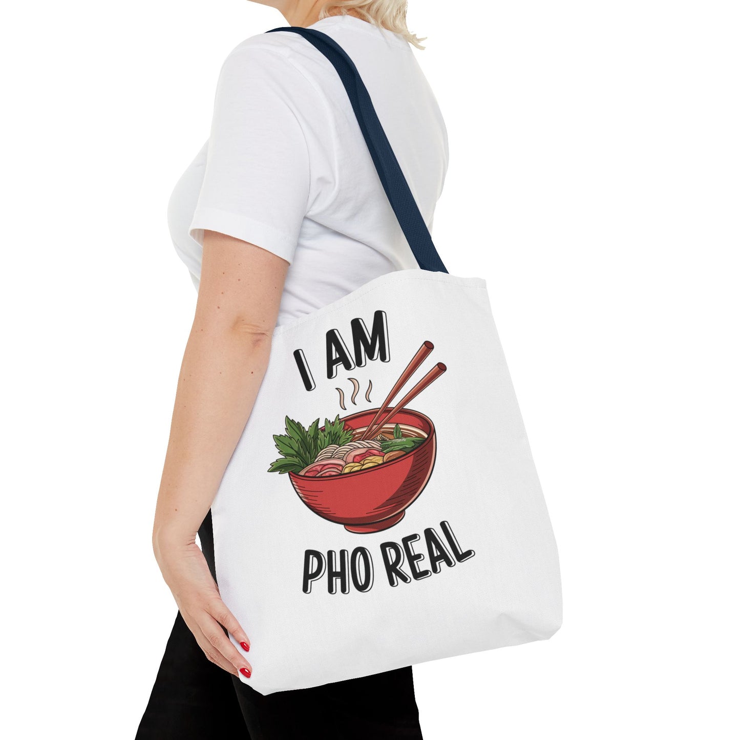 Pho Real Tote Bag Shopping Bag Pho Tote Reusable Bag Gift for Foodie Lover