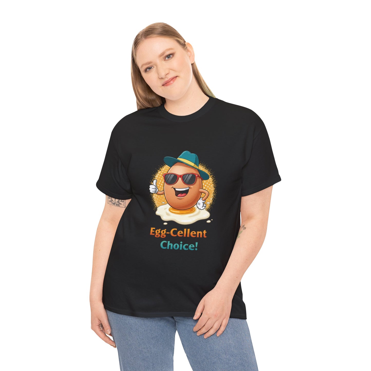 Funny Egg Shirt | Egg-Cellent Choice T-Shirt | Pun Food Tee | Breakfast Lover Gift | Cool Cartoon Egg Shirt | Dad Joke Shirt