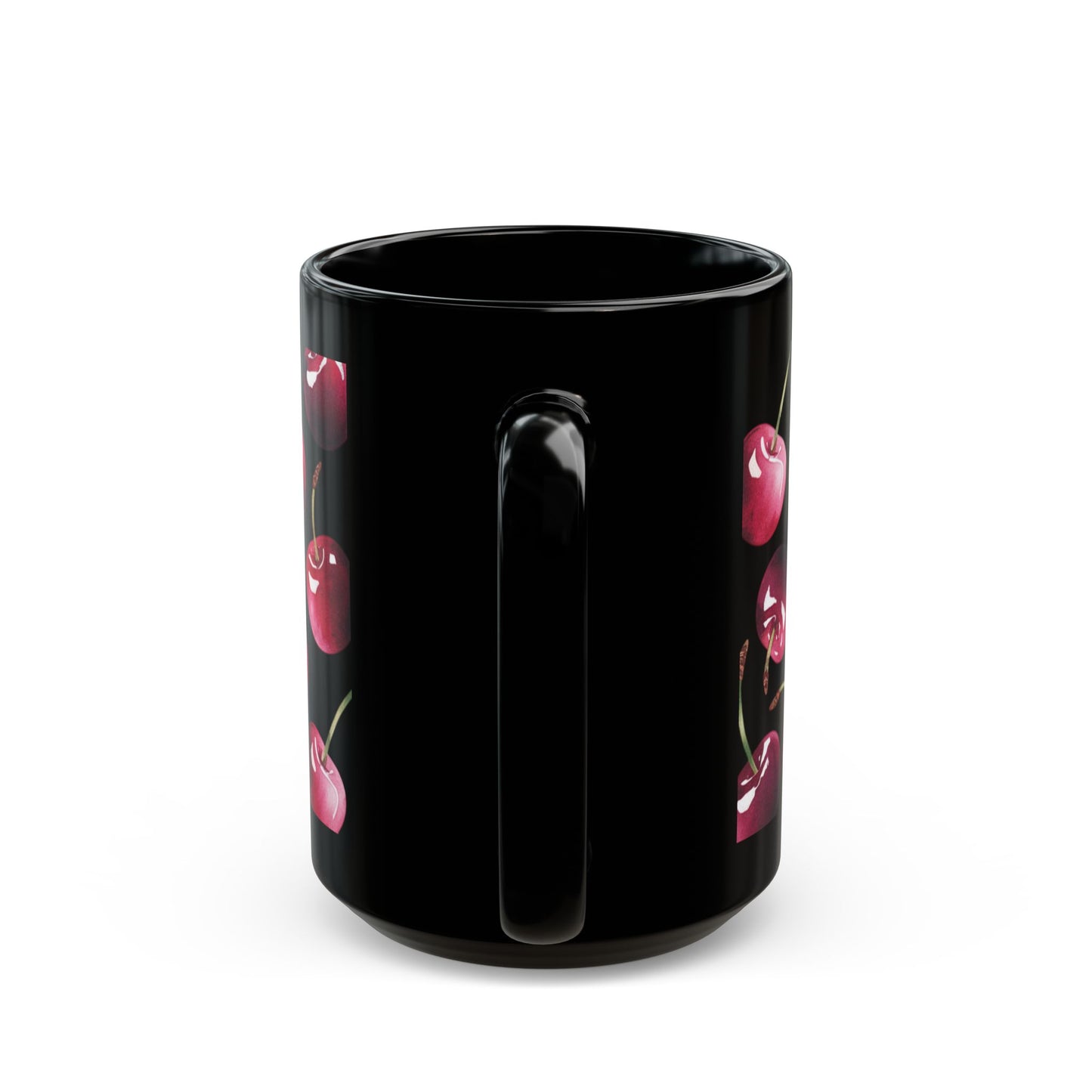 Mug - Watercolor Cherries Watercolor Cup Cherries Mug Cherry Kitchen Mug