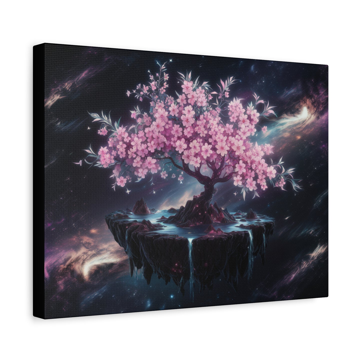 Cherry Tree Space Canvas