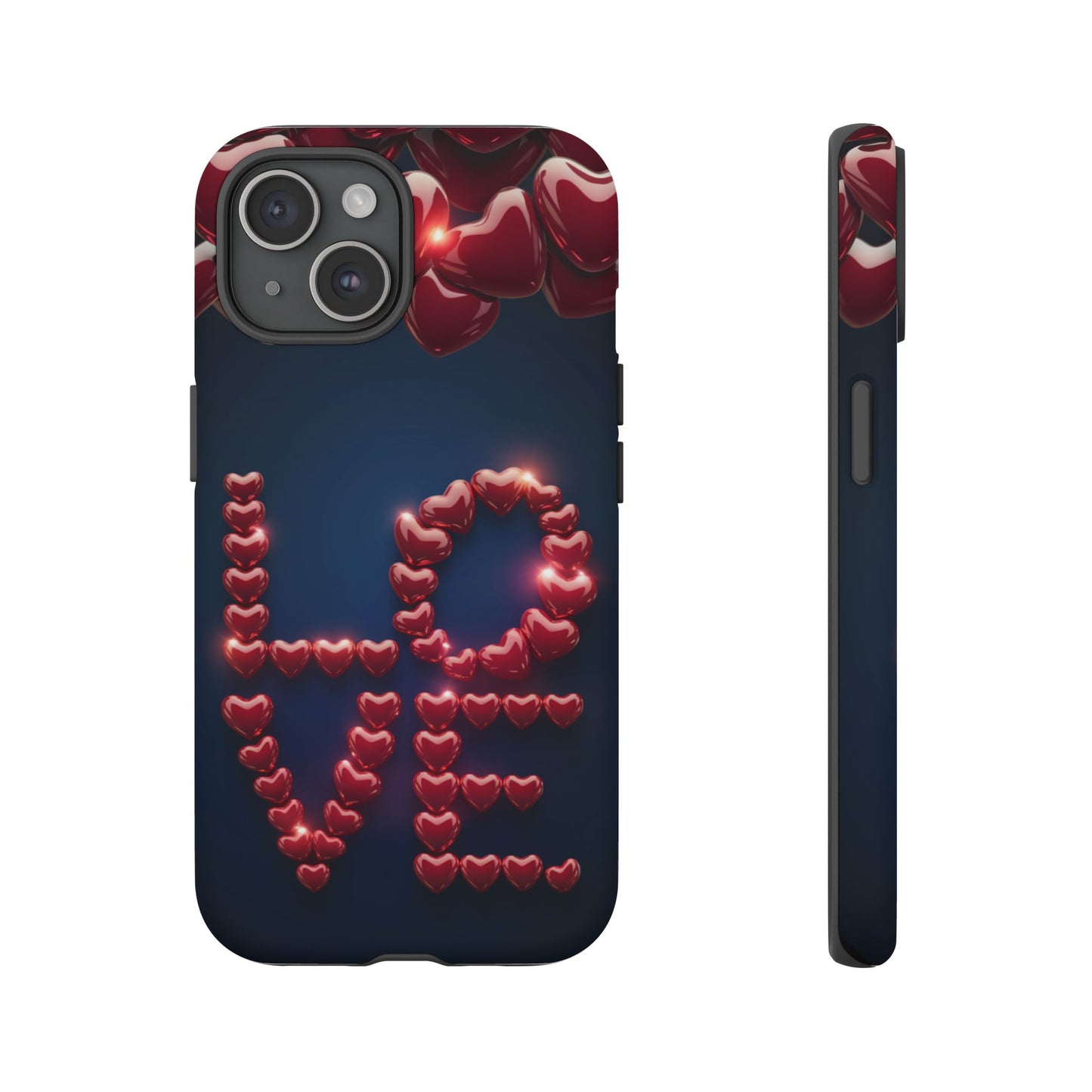 iPhone Case - Love Hearts Design