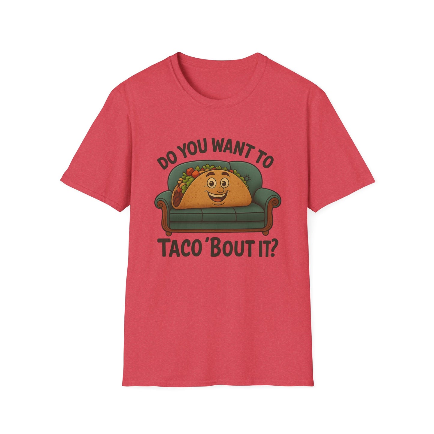 Do You Want to Taco ‘Bout It? Funny Taco Shirt - Cute Foodie Tee - Pun Humor Gift - Food Lover T-Shirt - Cinco de Mayo Outfit