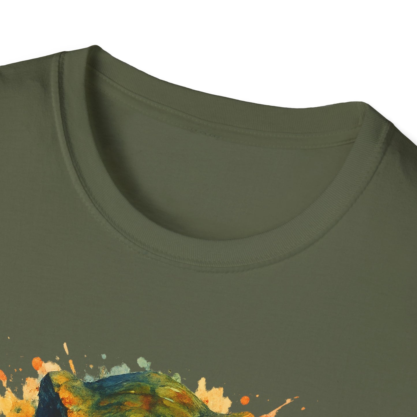 Watercolor T-Rex T-Shirt | Psychedelic Dinosaur Tee | Prehistoric Rainbow Dino Gift | Unisex Cotton Graphic Shirt Jurassic Tee
