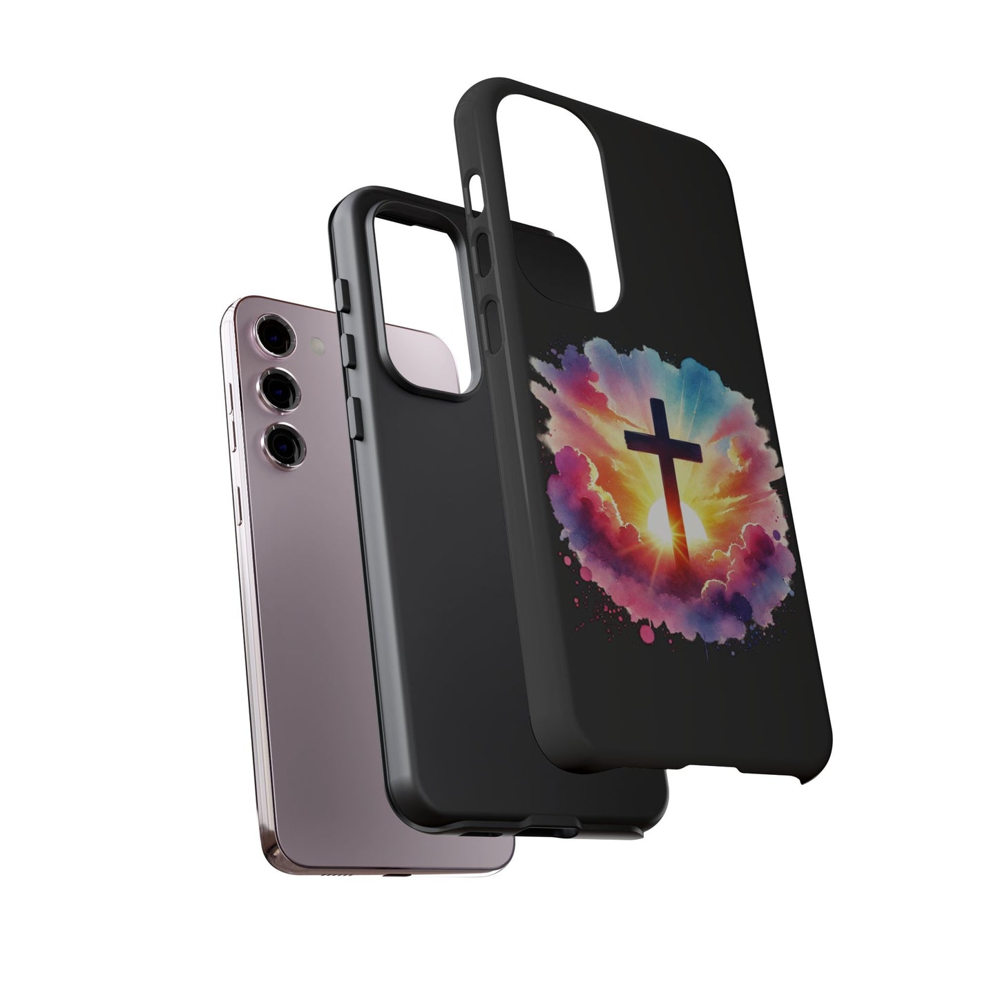 Samsung Case Inspirational Cross Phone Case Christian Phone Case Easter Samsung Case Cross Samsung Case Faith Phone Case