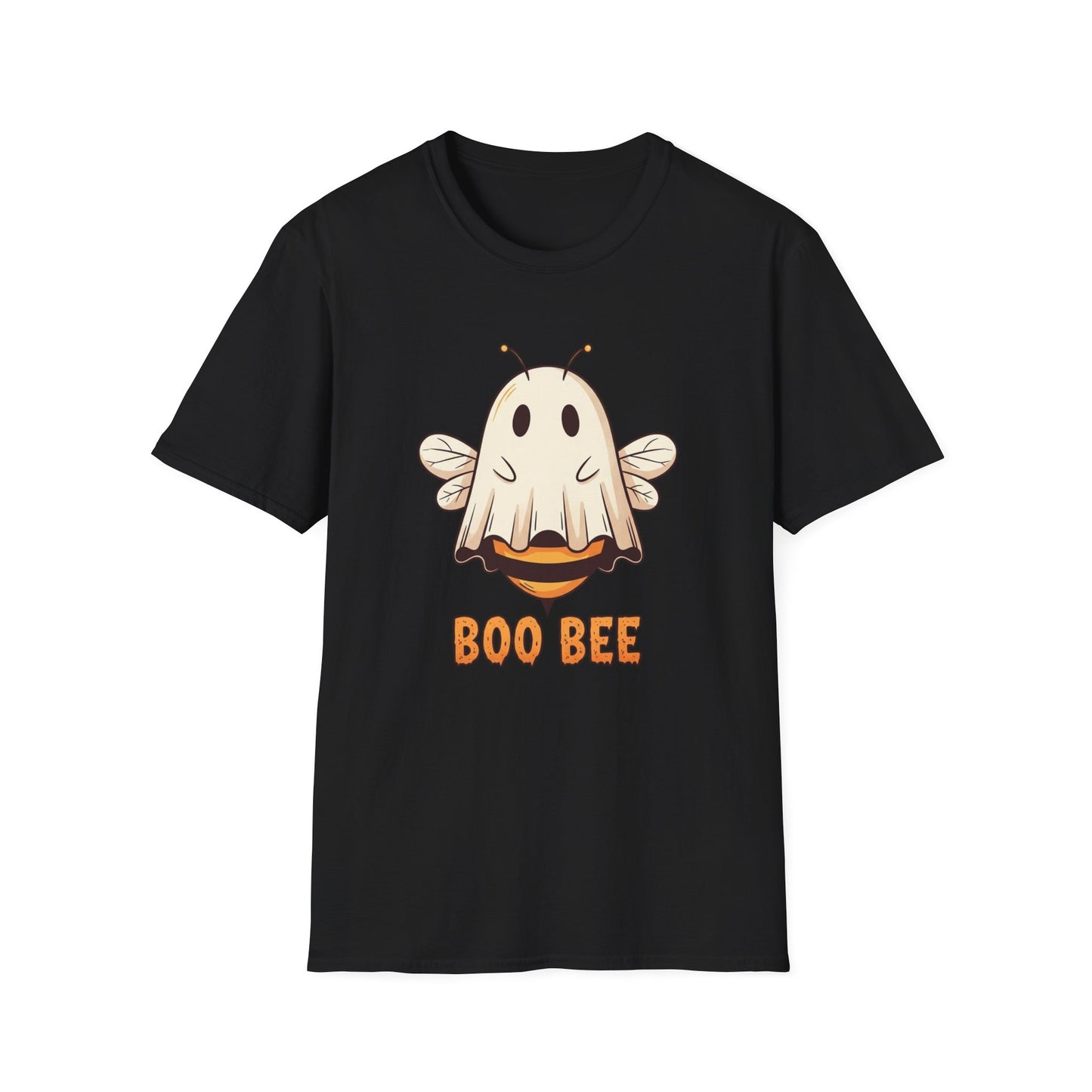 Funny Boo Bee Halloween Shirt – Cute Ghost Bee Costume Tee, Spooky Season Pun Shirt, Bee Lover Gift, Fall T-Shirt, Unisex Sizes