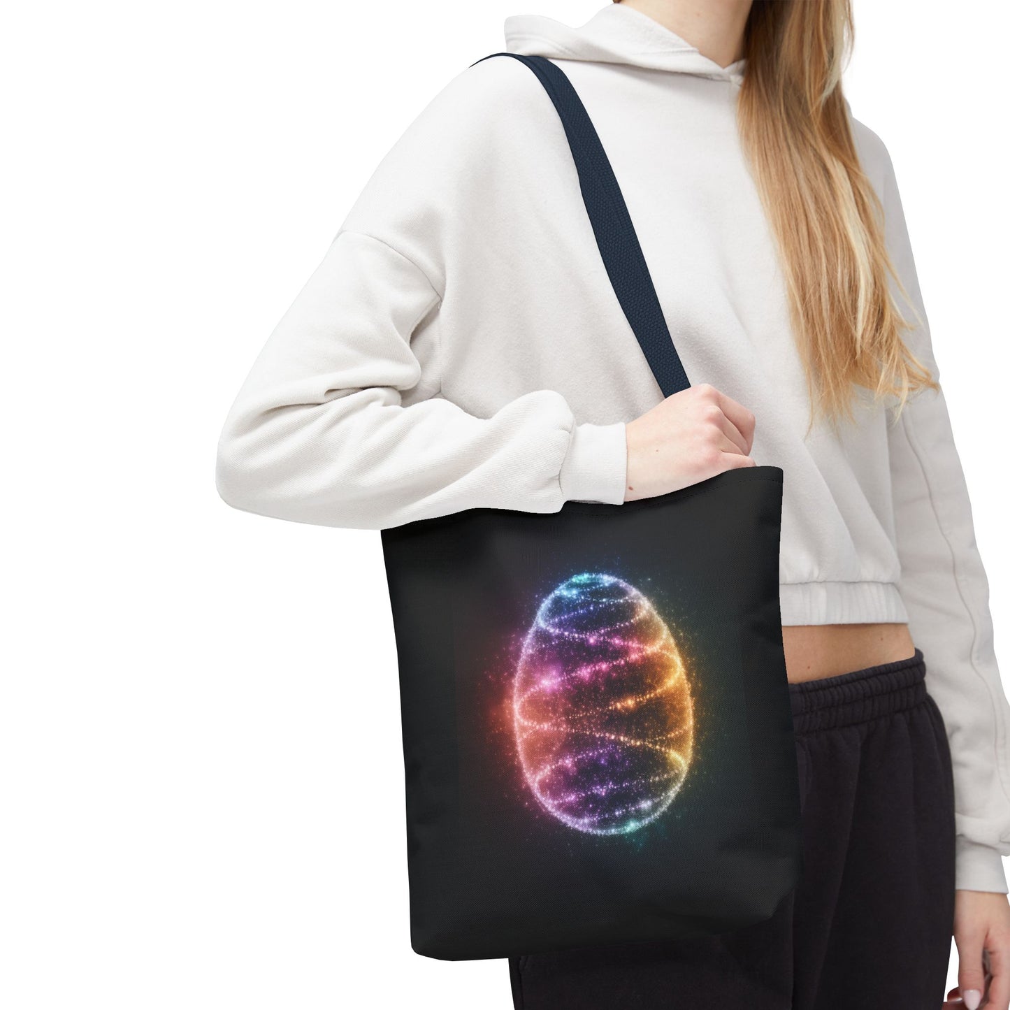 Bioluminescent Easter Egg Tote Bag