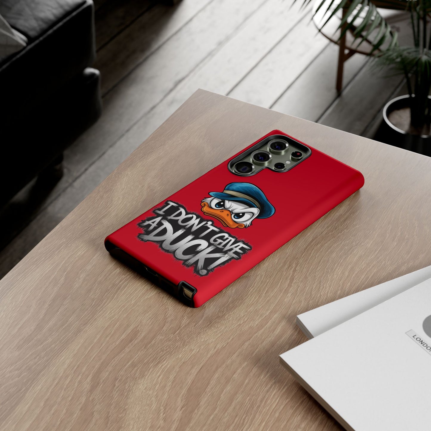Samsung Tough Case - Angry Duck I Don't Give a Duck