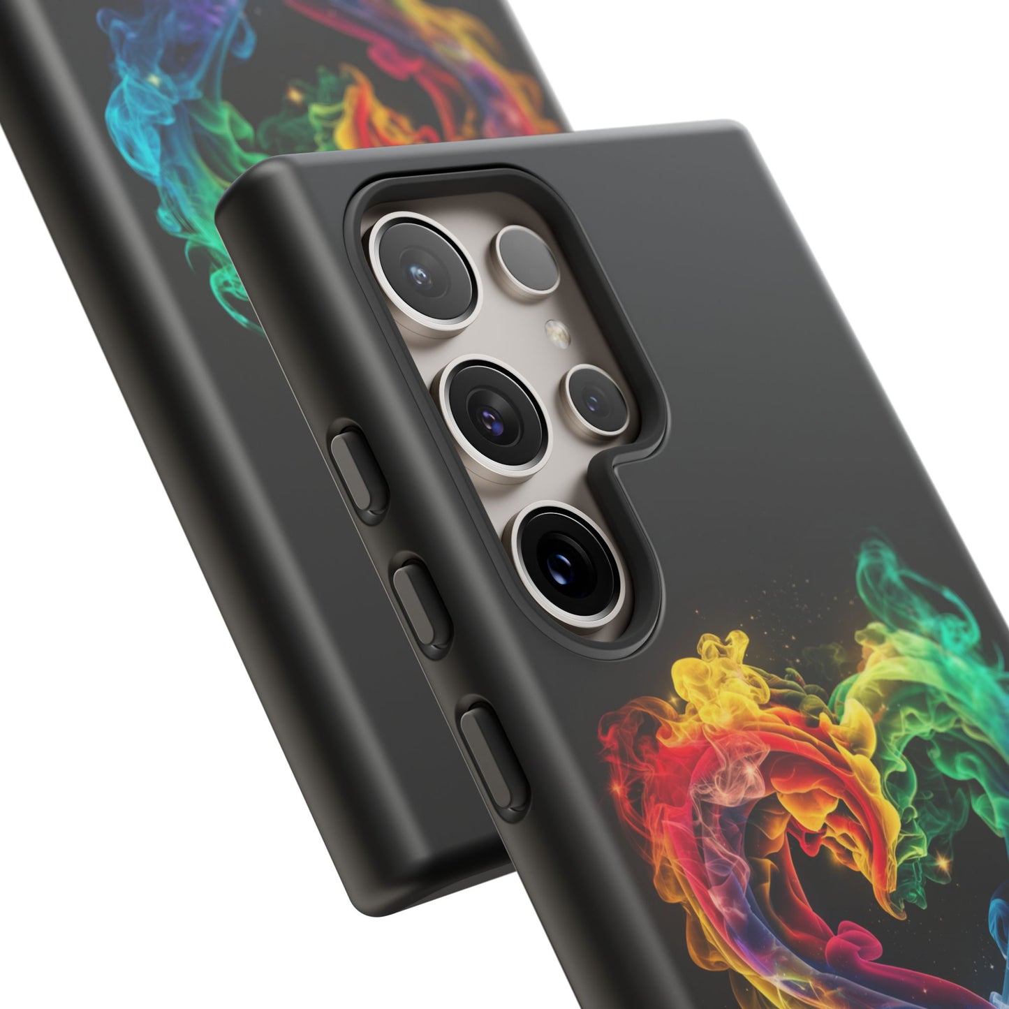 Samsung Galaxy Case - Colorful Heart Design