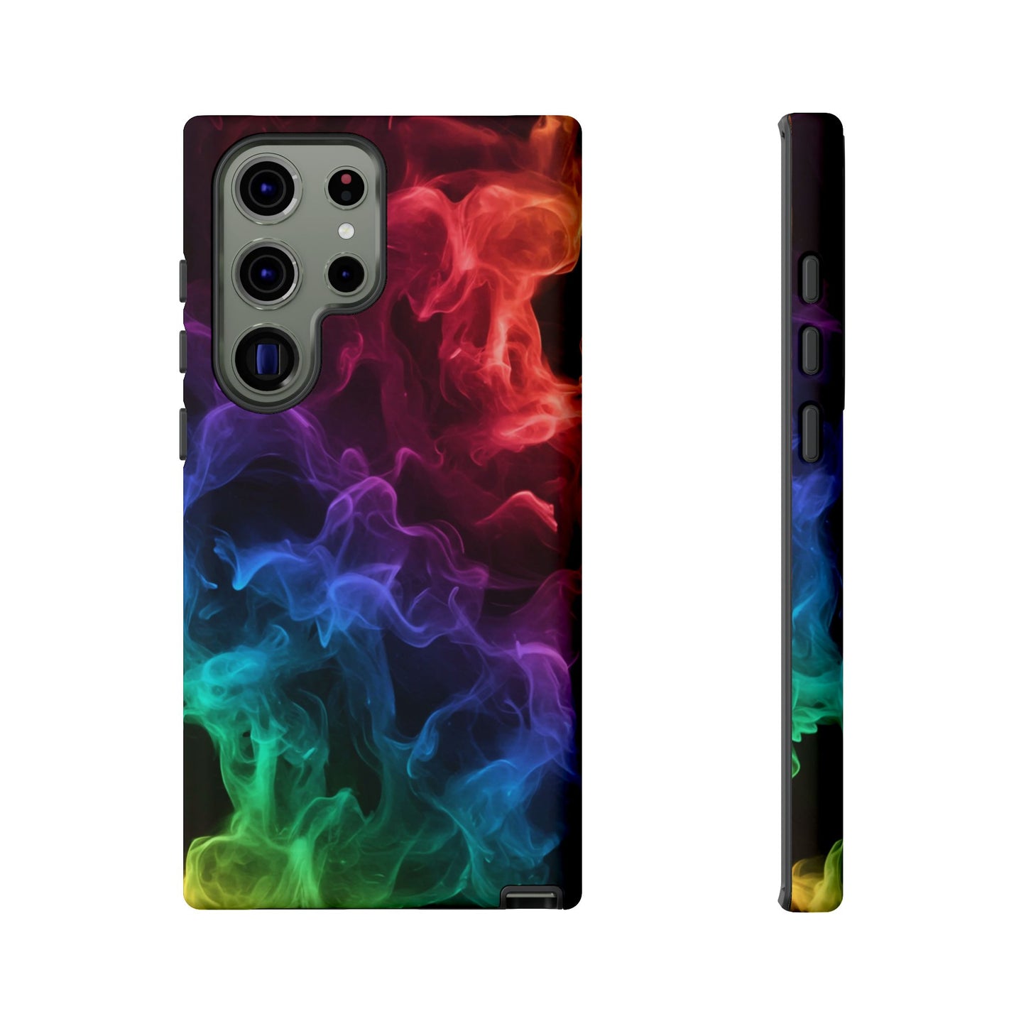 Samsung Tough Case - Colorful Smoke Design