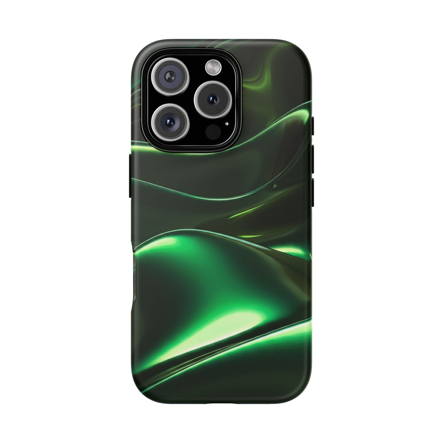 iPhone Case - Fluid Metallic Design