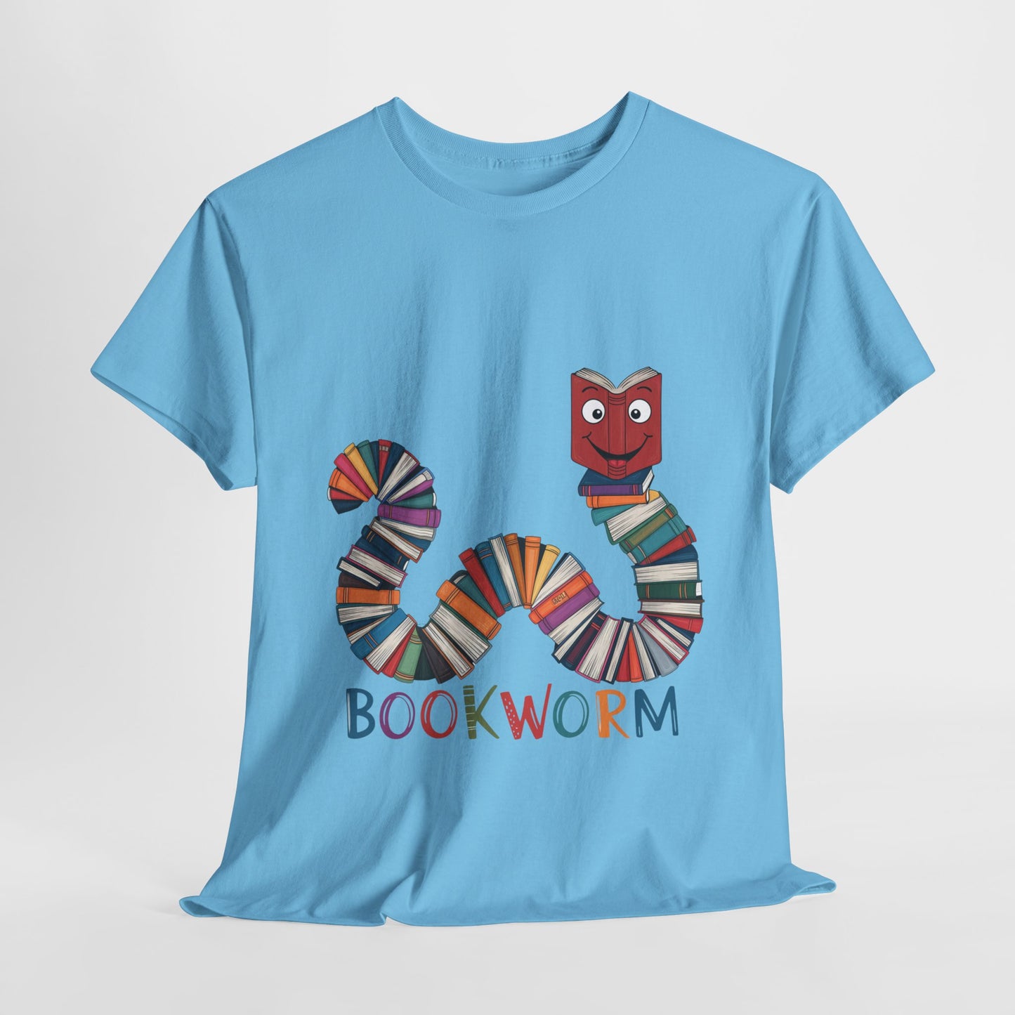 Cute Bookworm Shirt – Funny Reading Lover Tee – Teacher Gift – Kids Book Tee – Unisex Book Nerd Shirt – Book Club Graphic T-Shirt