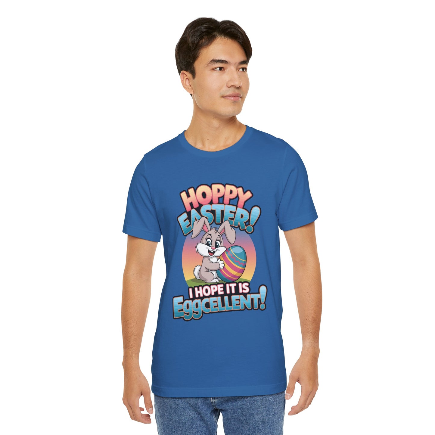 Happy Easter Unisex Tee Easter Shirt Easter Bunny T Shirt Easter Apparel Easter Bunny Outfit