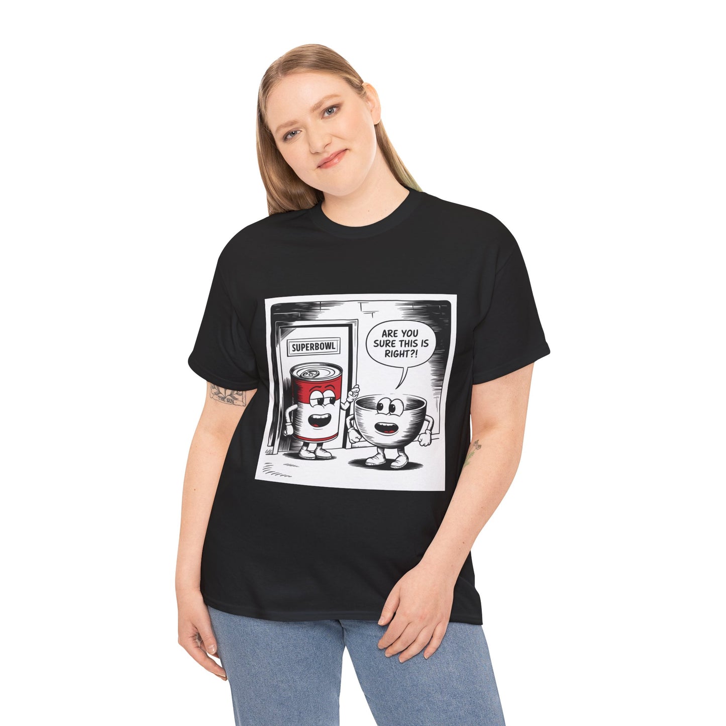 Comic Unisex Tee - Superbowl Design