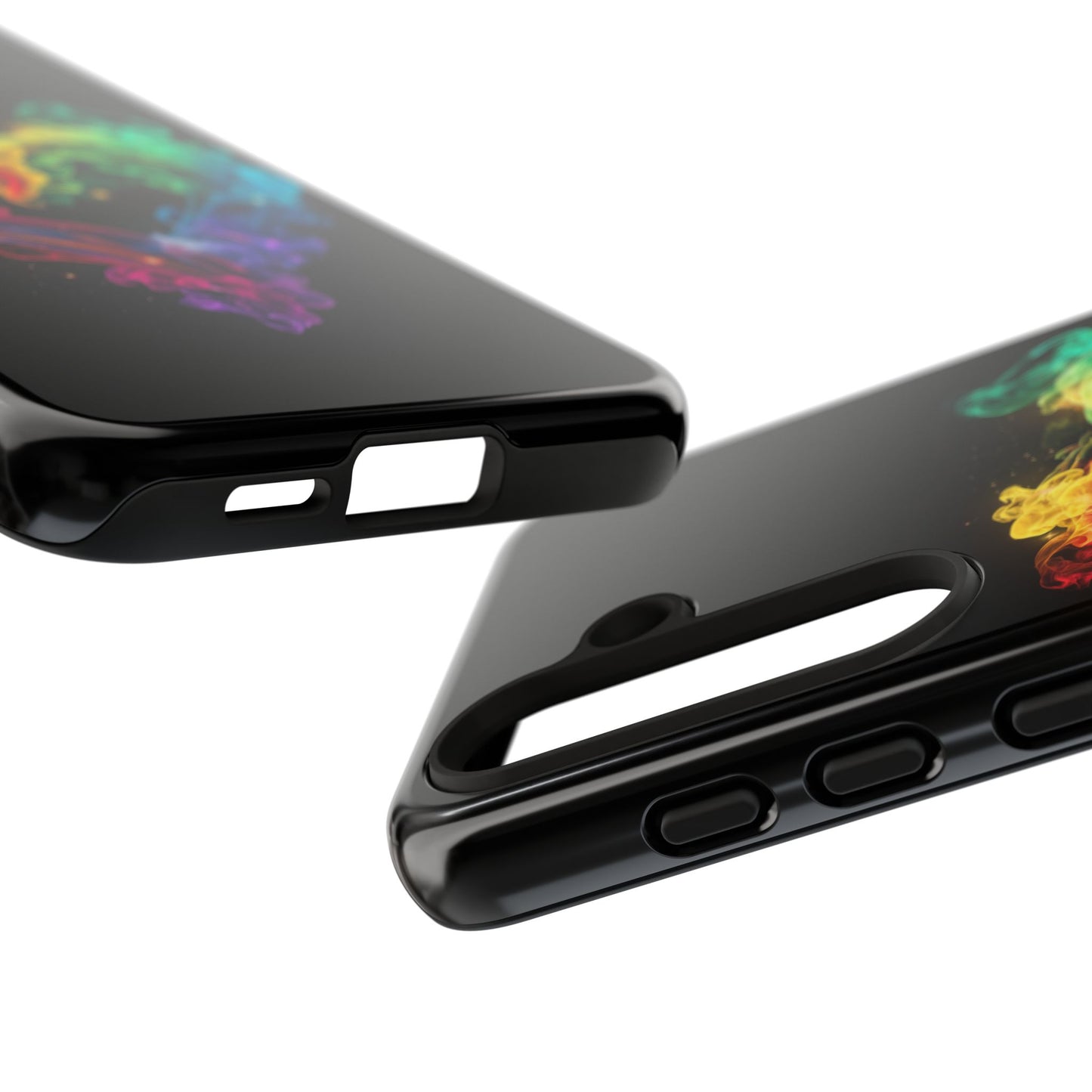 Samsung Galaxy Case - Colorful Heart Design