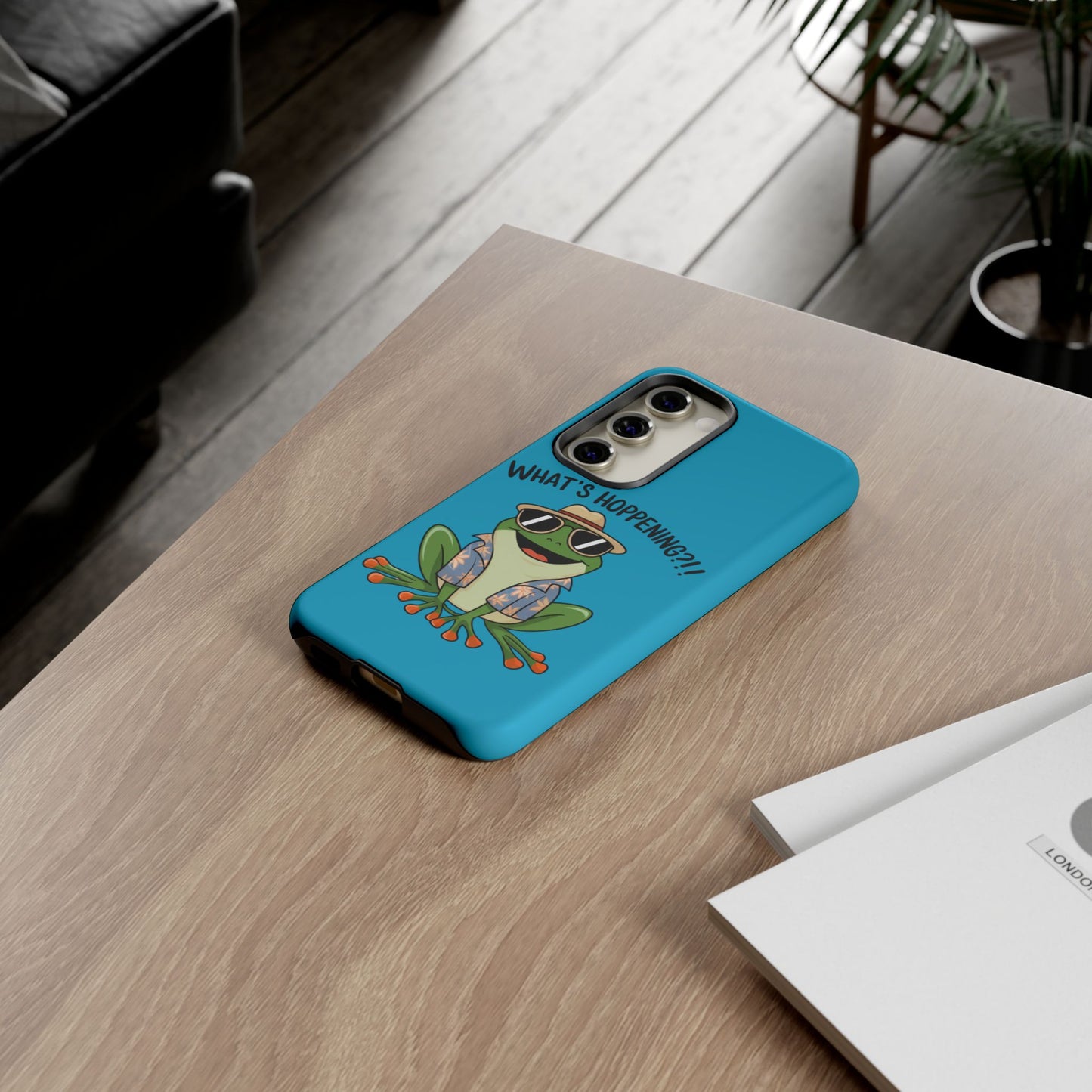 Phone Case - What's Hoppening Frog Design