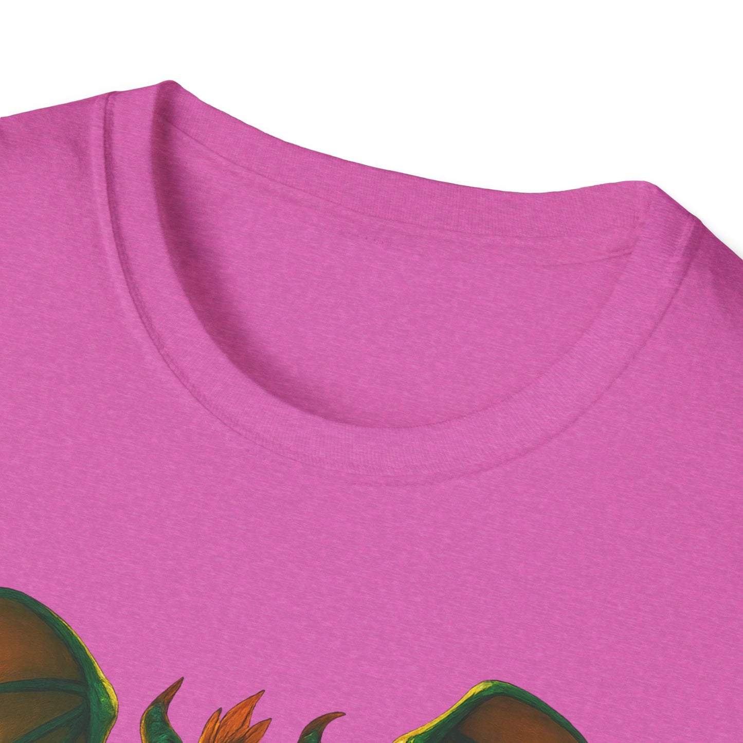 Green Dragon Fantasy T-Shirt | Unisex Mythical Creature Tee | DnD Gamer Gift | Cool Dragon Shirt | Magic RPG Nerdy Graphic Tee