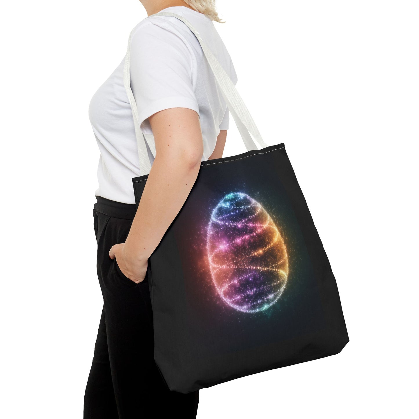 Bioluminescent Easter Egg Tote Bag