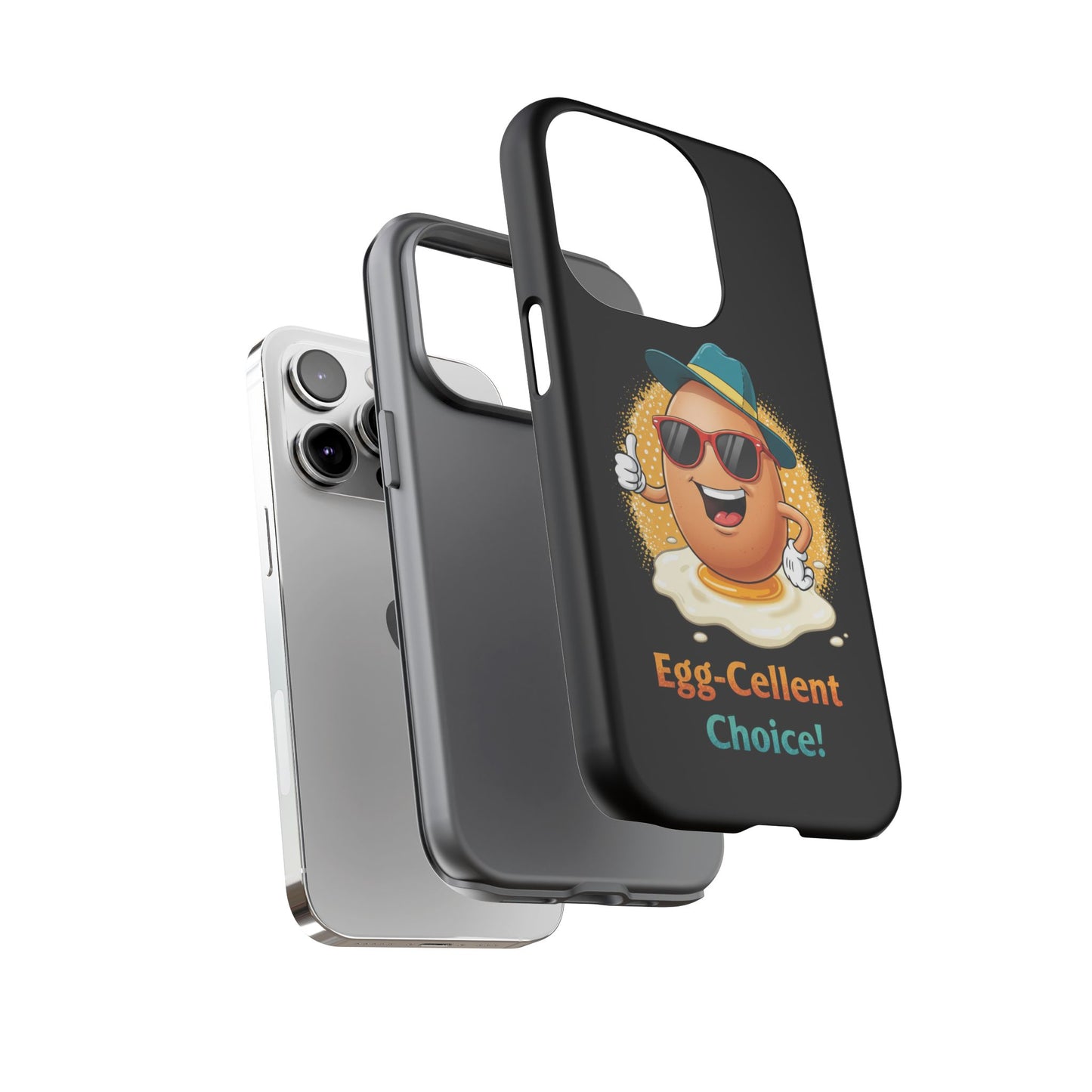 iPhone Case - Egg-Cellent Choice Pun Design