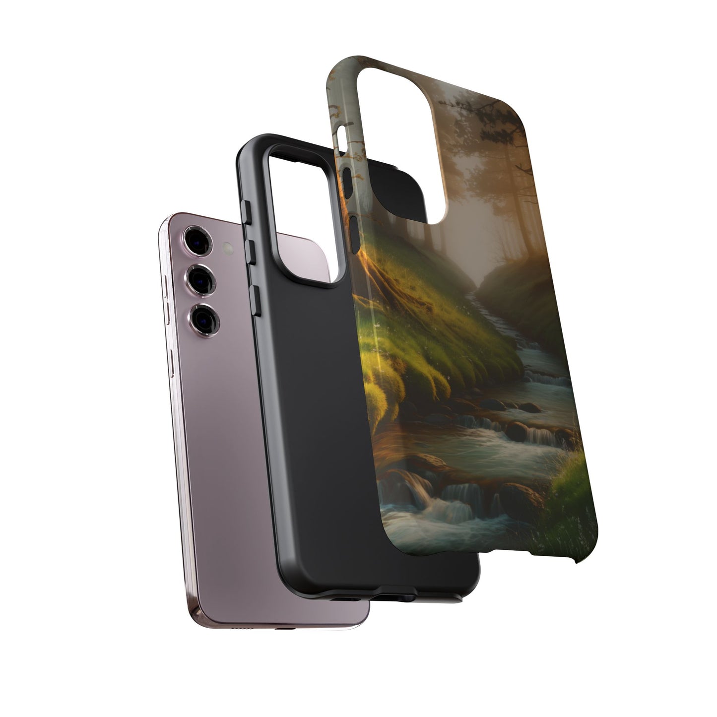 Phone Case Forest Stream Nature Samsung Case Forest Phone Case Samsung Stream Case