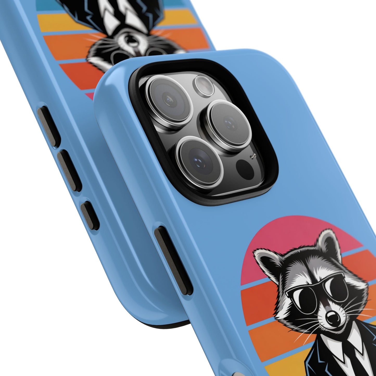 Humorous Raccoon Phone Case - Certified Trash Connoisseur