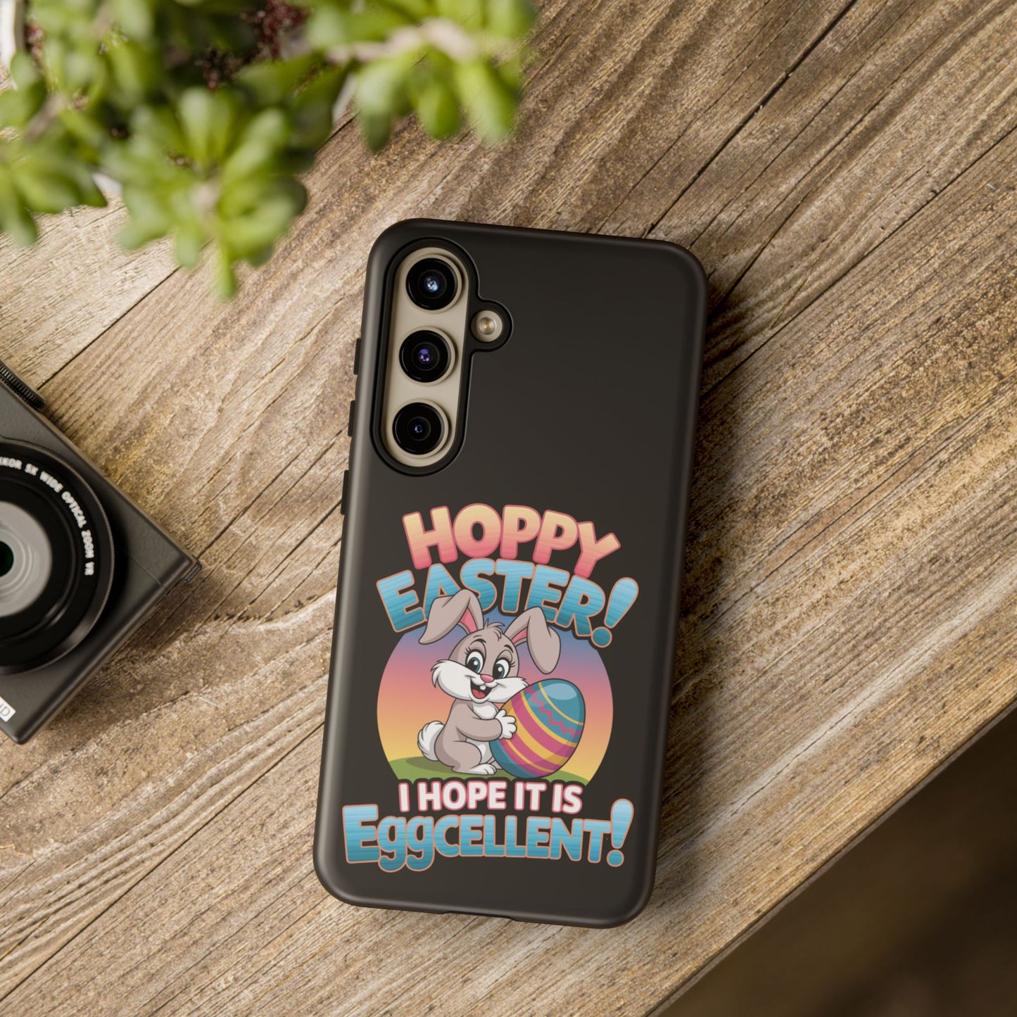 Samsung Case Easter Bunny Hoppy Easter I Hope it is Eggcellent Easter Phone Case Easter Bunny Samsung Case