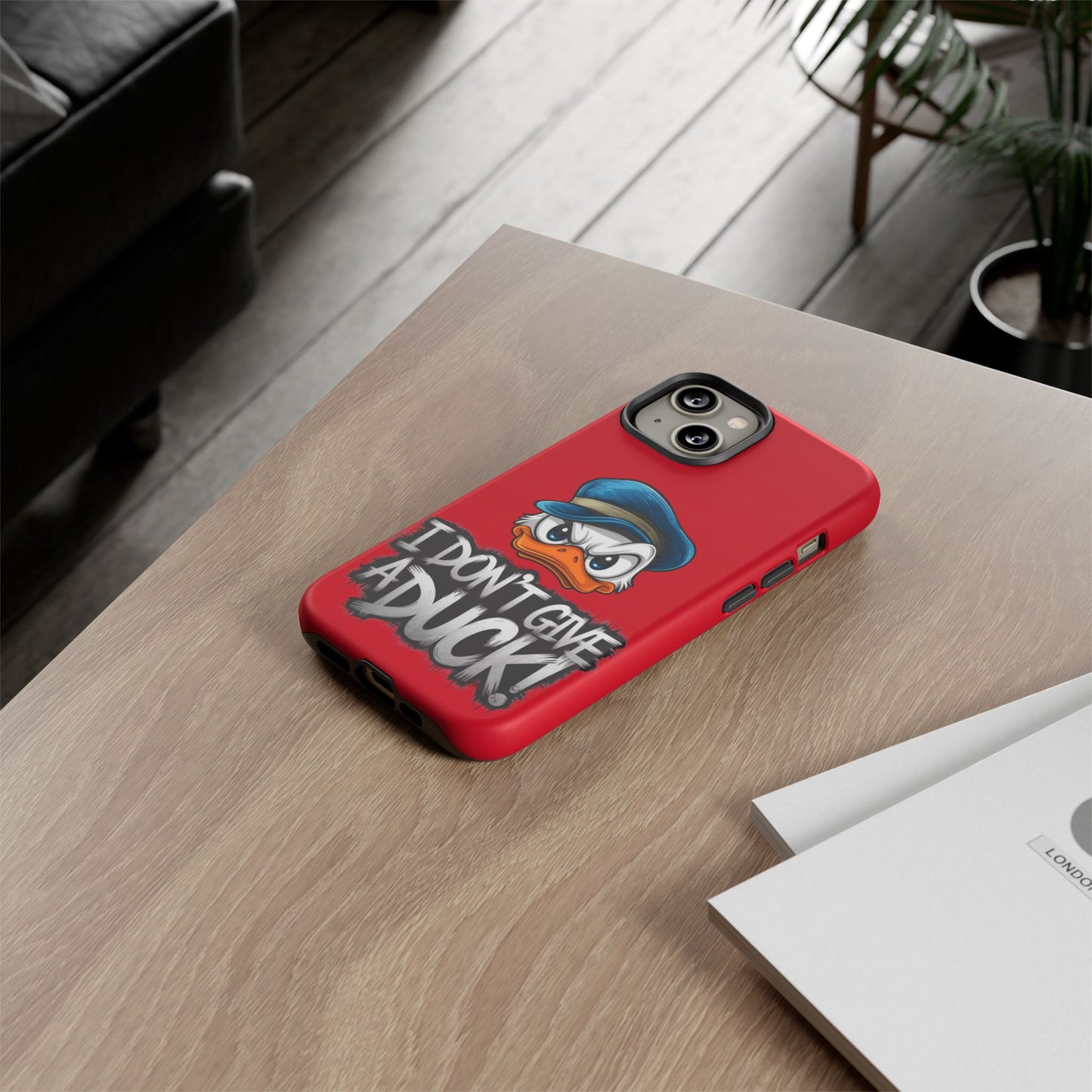 I Don't Give a Duck iPhone Case
