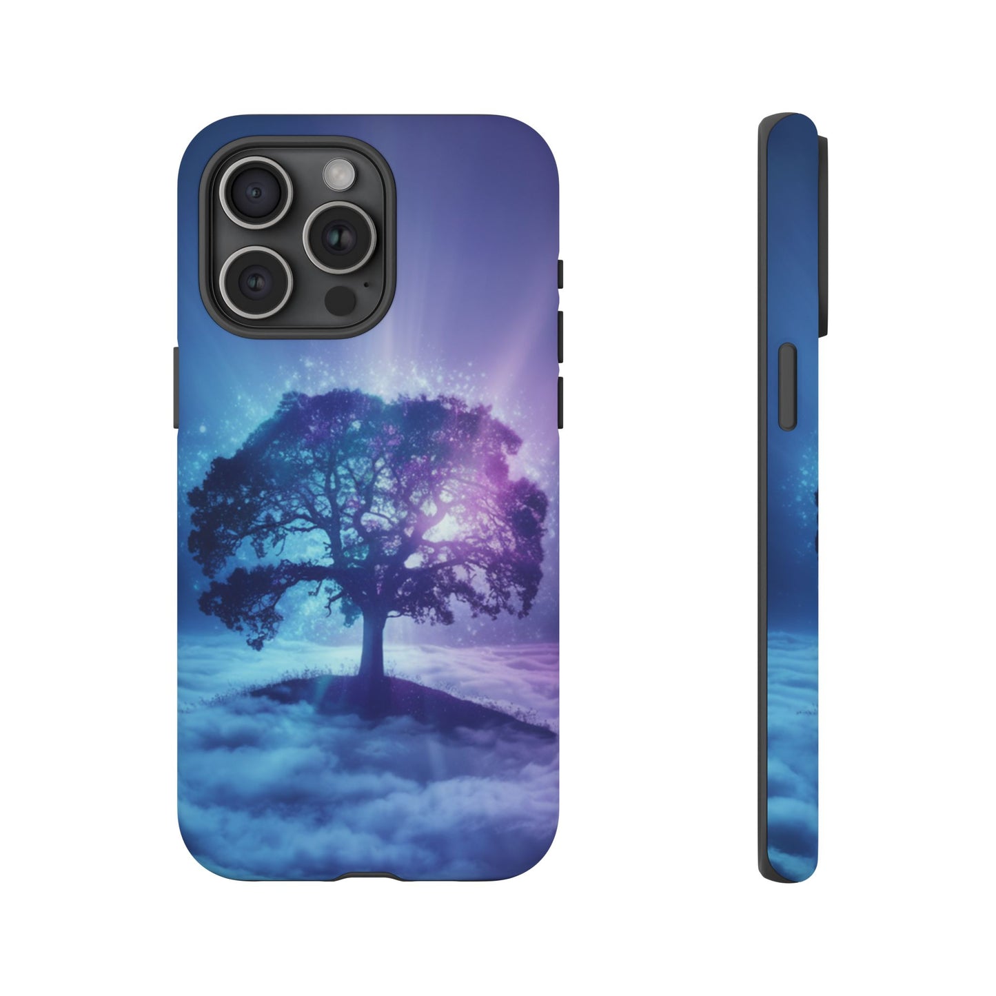 iPhone Case with Dreamy Tree Design