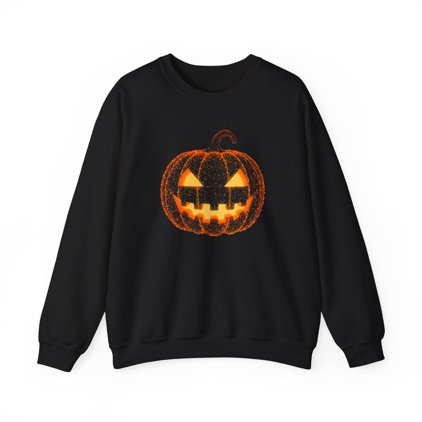Jack O'Lantern Pumpkin Sweatshirt • Halloween Crewneck Sweater • Spooky Season Fall Top • Cozy Autumn Pumpkin Patch Graphic Shirt