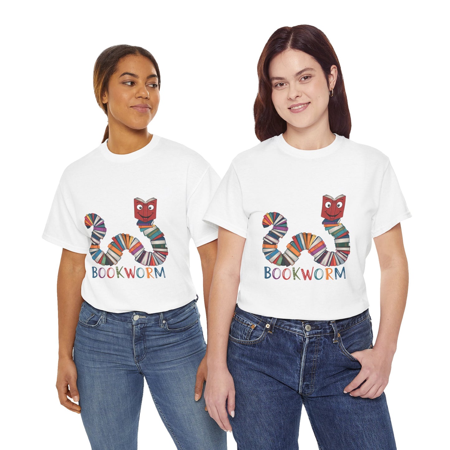 Cute Bookworm Shirt – Funny Reading Lover Tee – Teacher Gift – Kids Book Tee – Unisex Book Nerd Shirt – Book Club Graphic T-Shirt