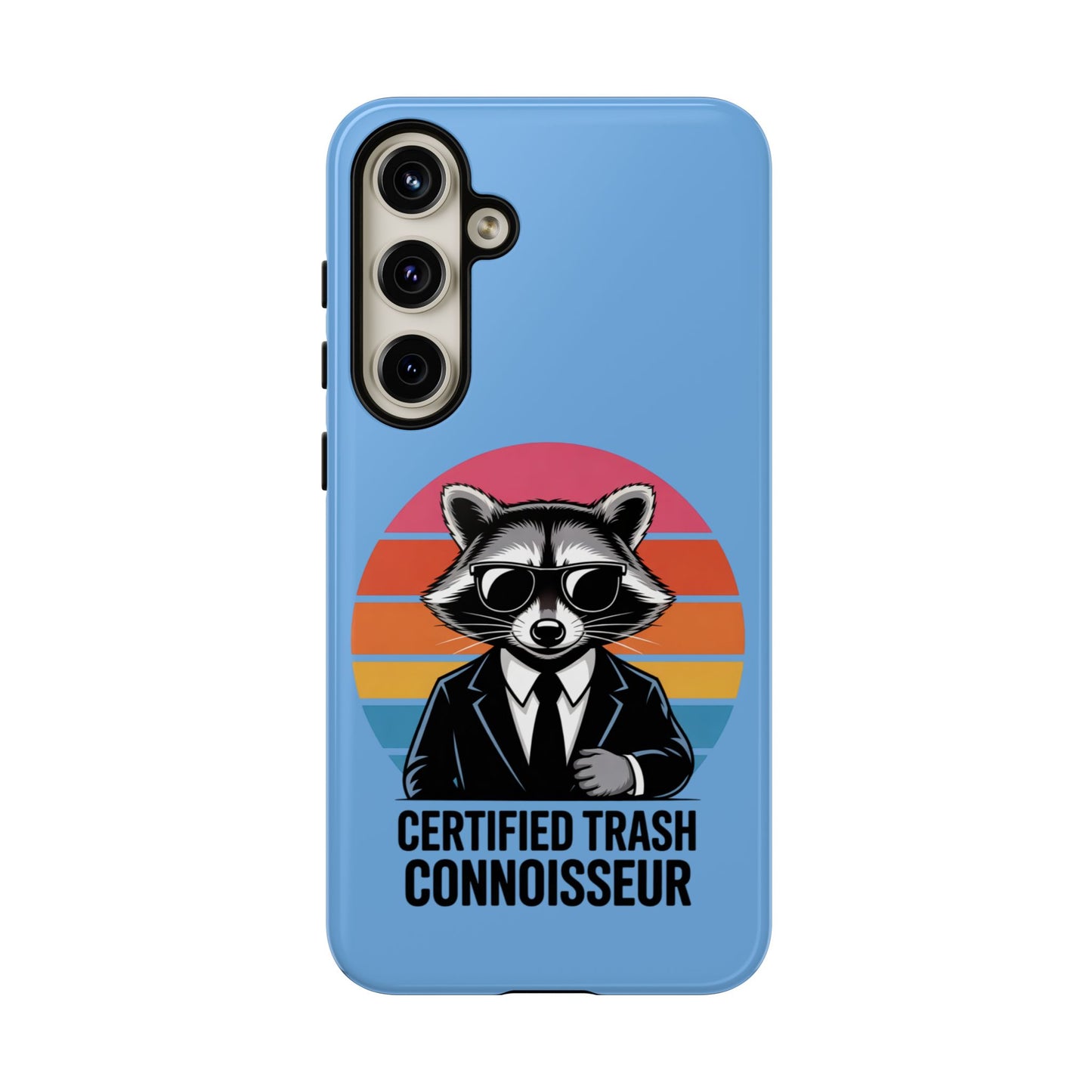 Certified Trash Connoisseur Phone Case - Fun & Stylish Protection for Animal Lovers