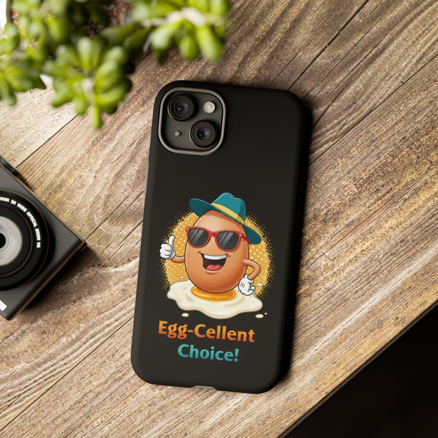 iPhone Case - Egg-Cellent Choice Pun Design