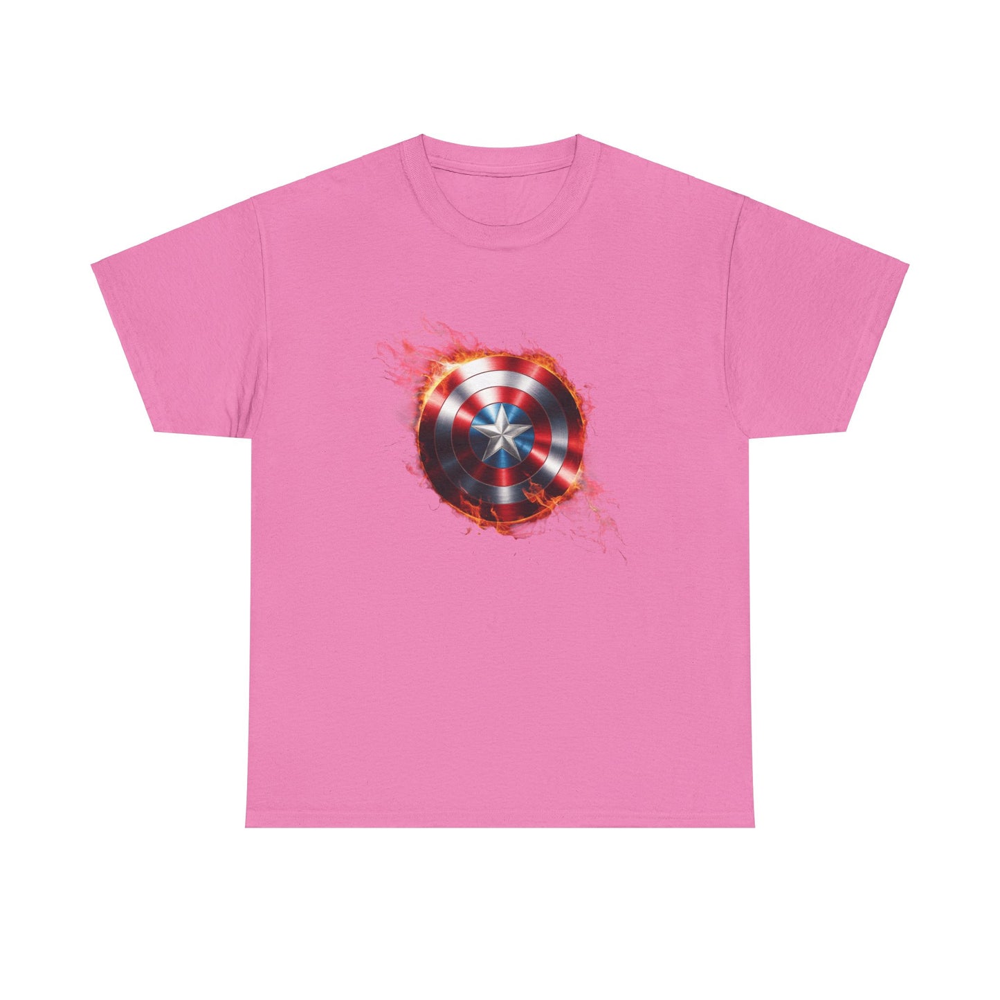 Captain America Flame Tee
