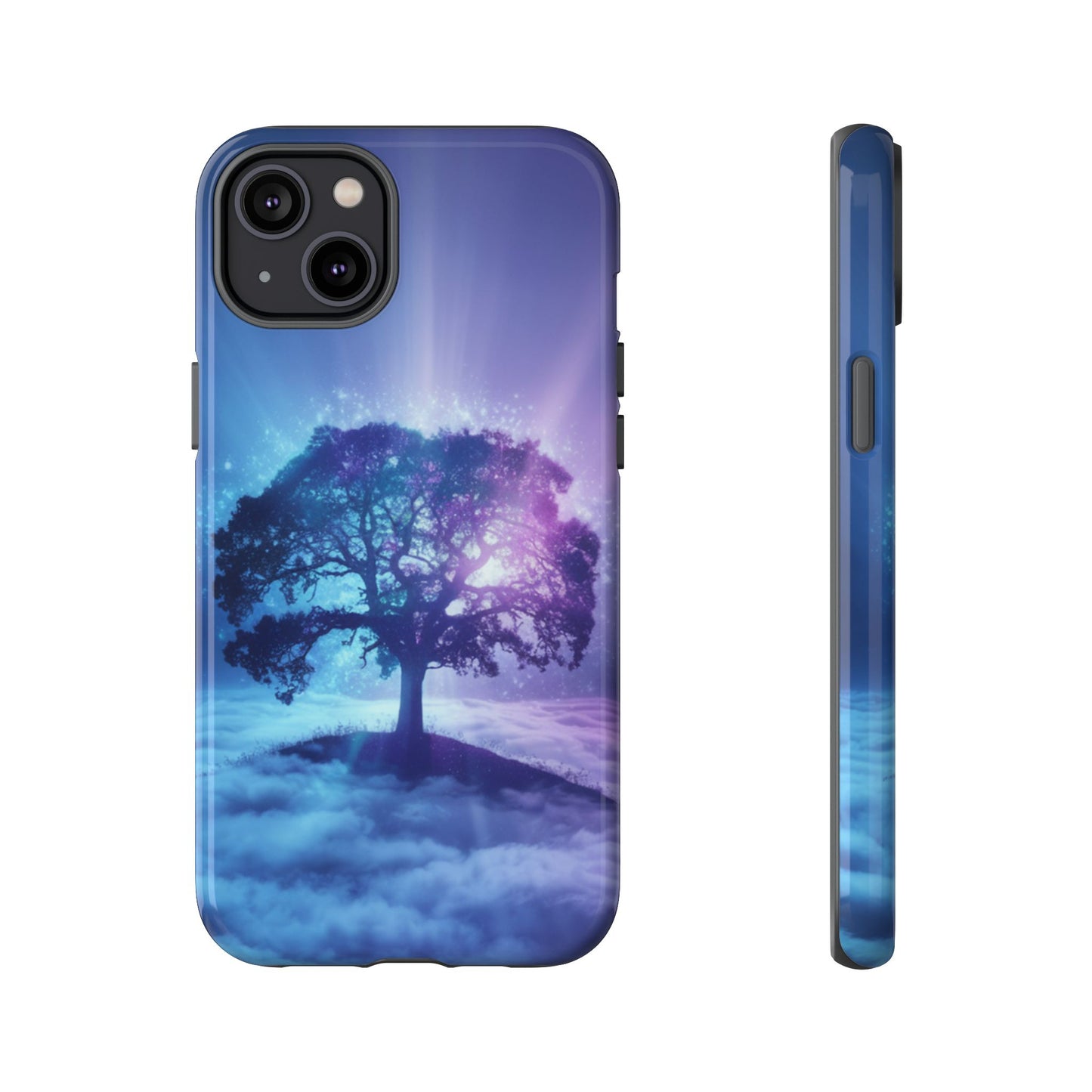 iPhone Case with Dreamy Tree Design