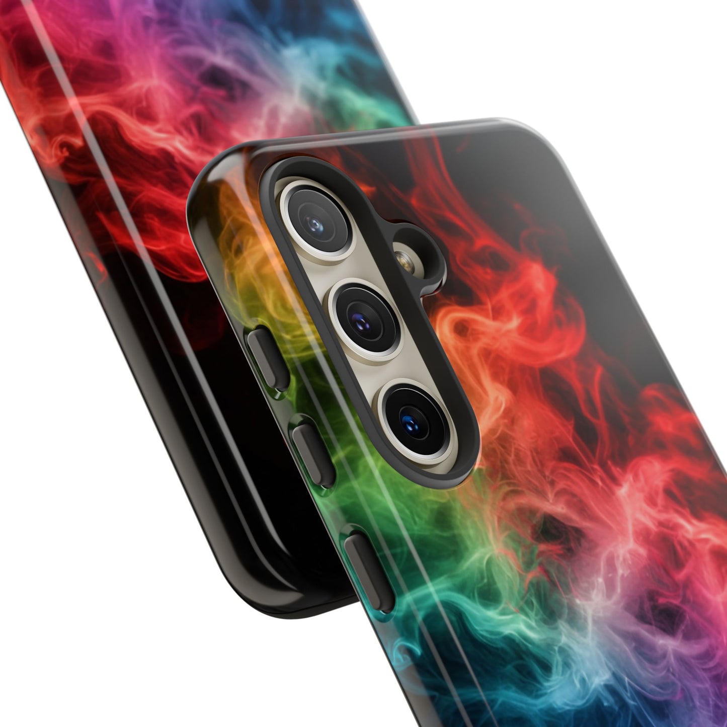 Samsung Galaxy Tough Case with Colorful Smoke Design