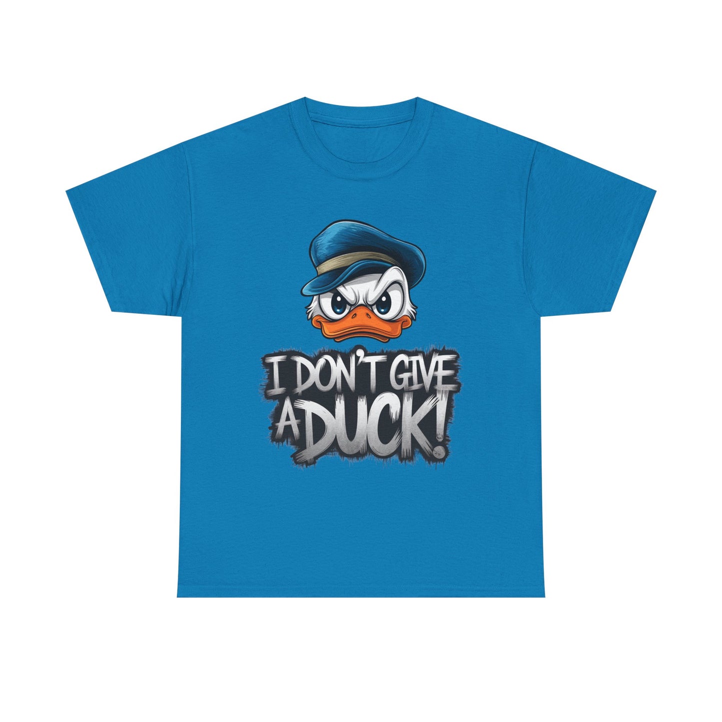 I Don’t Give a Duck Shirt – Funny Grumpy Duck Tee – Sarcastic Animal Graphic Shirt – Unisex Gift for Duck Lovers & Meme Fans
