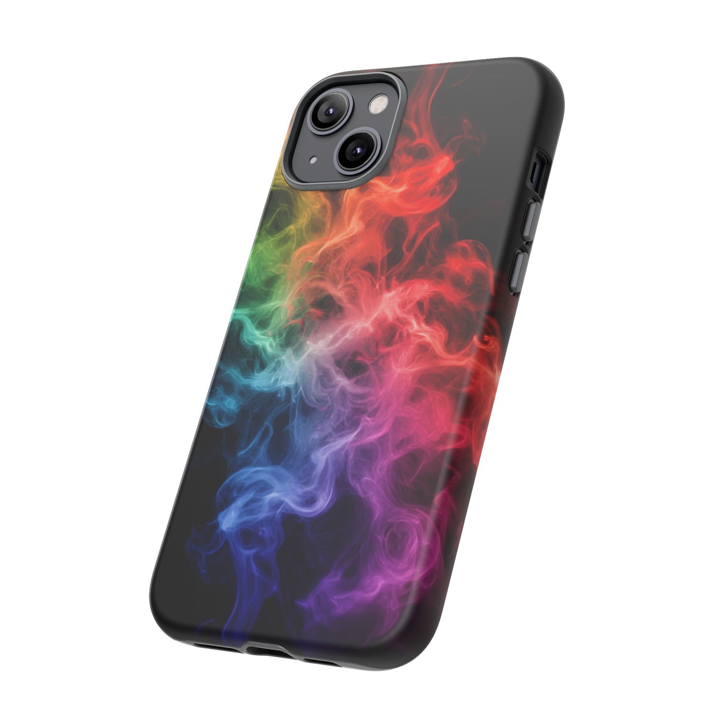 iPhone Case - Colorful Smoke Design