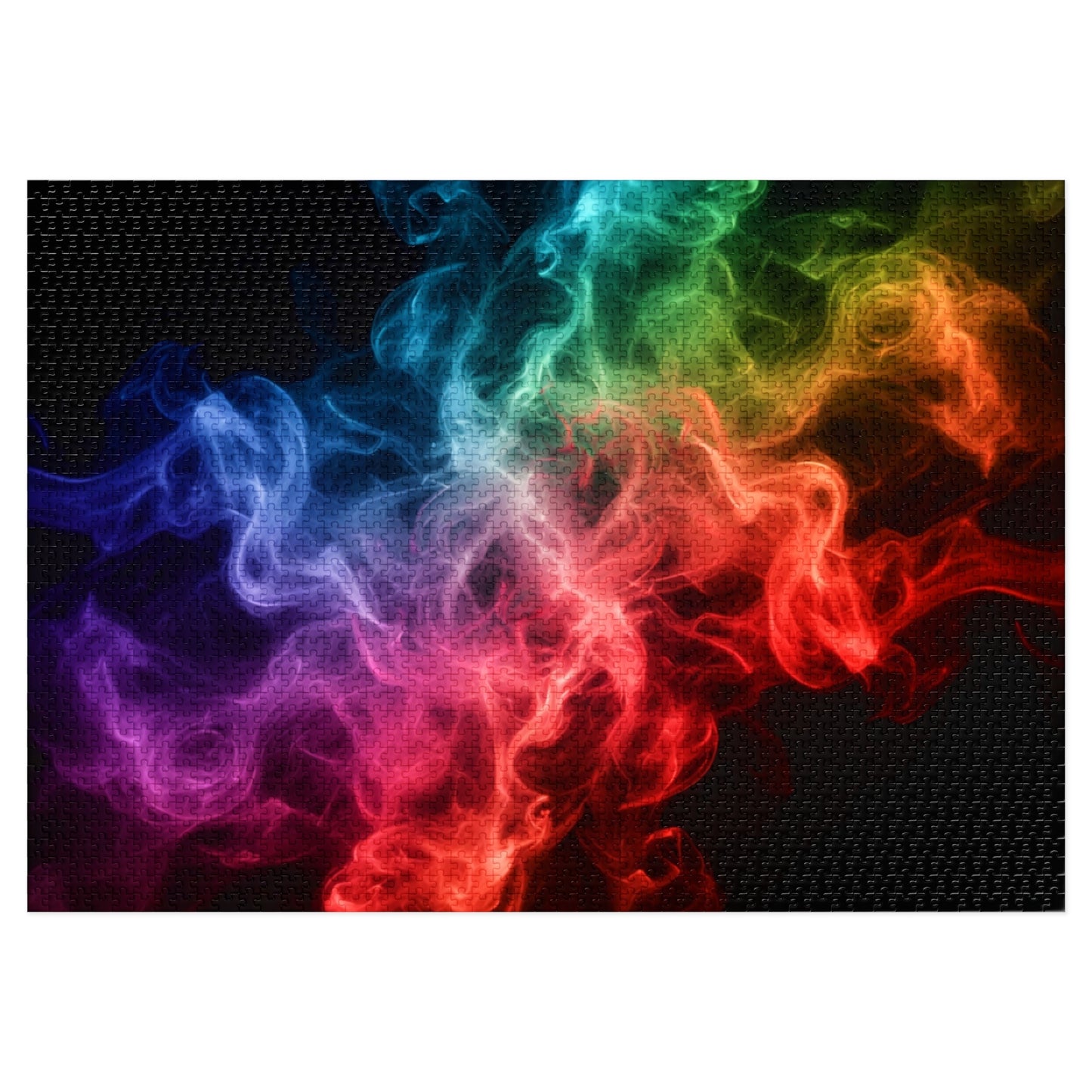 Colorful Smoke Jigsaw Puzzle