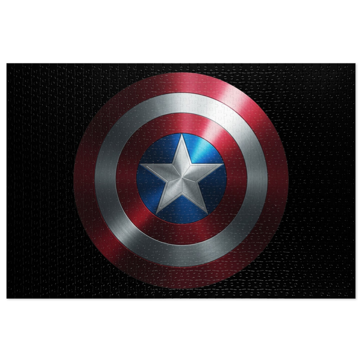 Jigsaw Puzzle - Captain America Shield