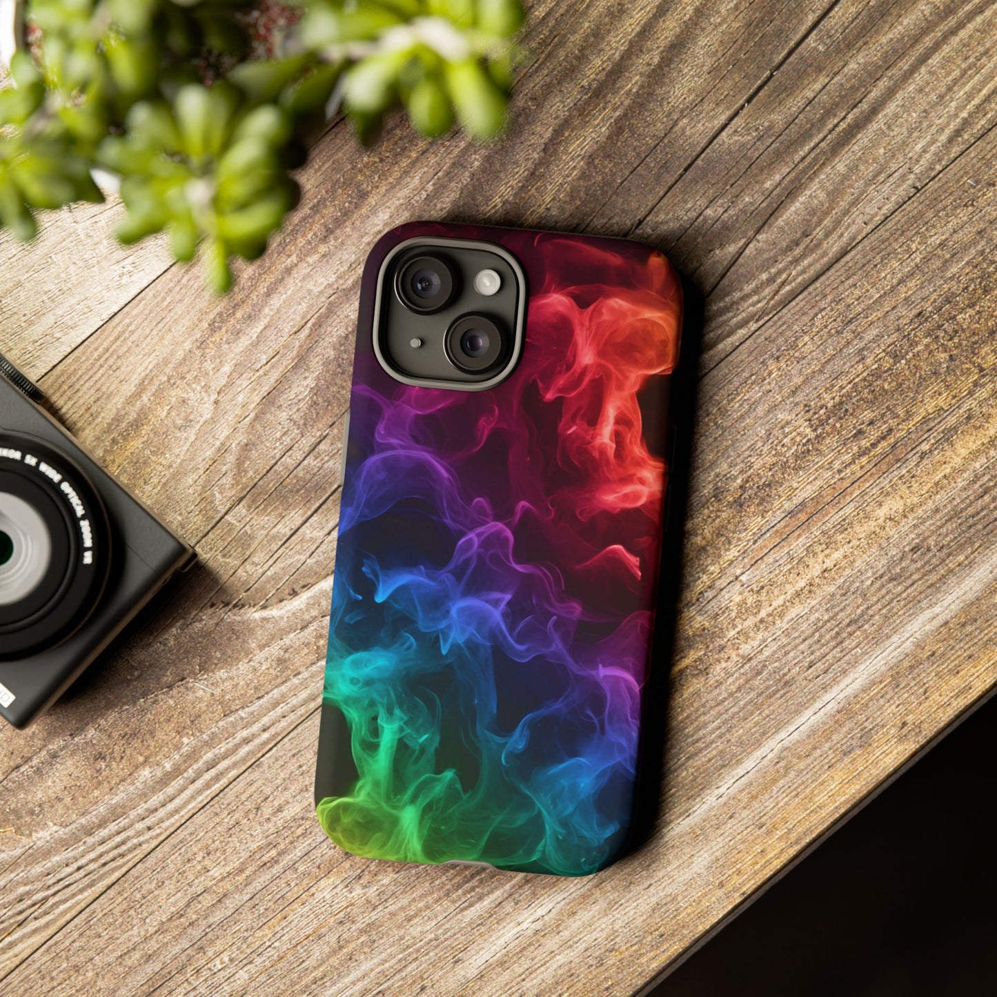 Colorful Smoke iPhone Case