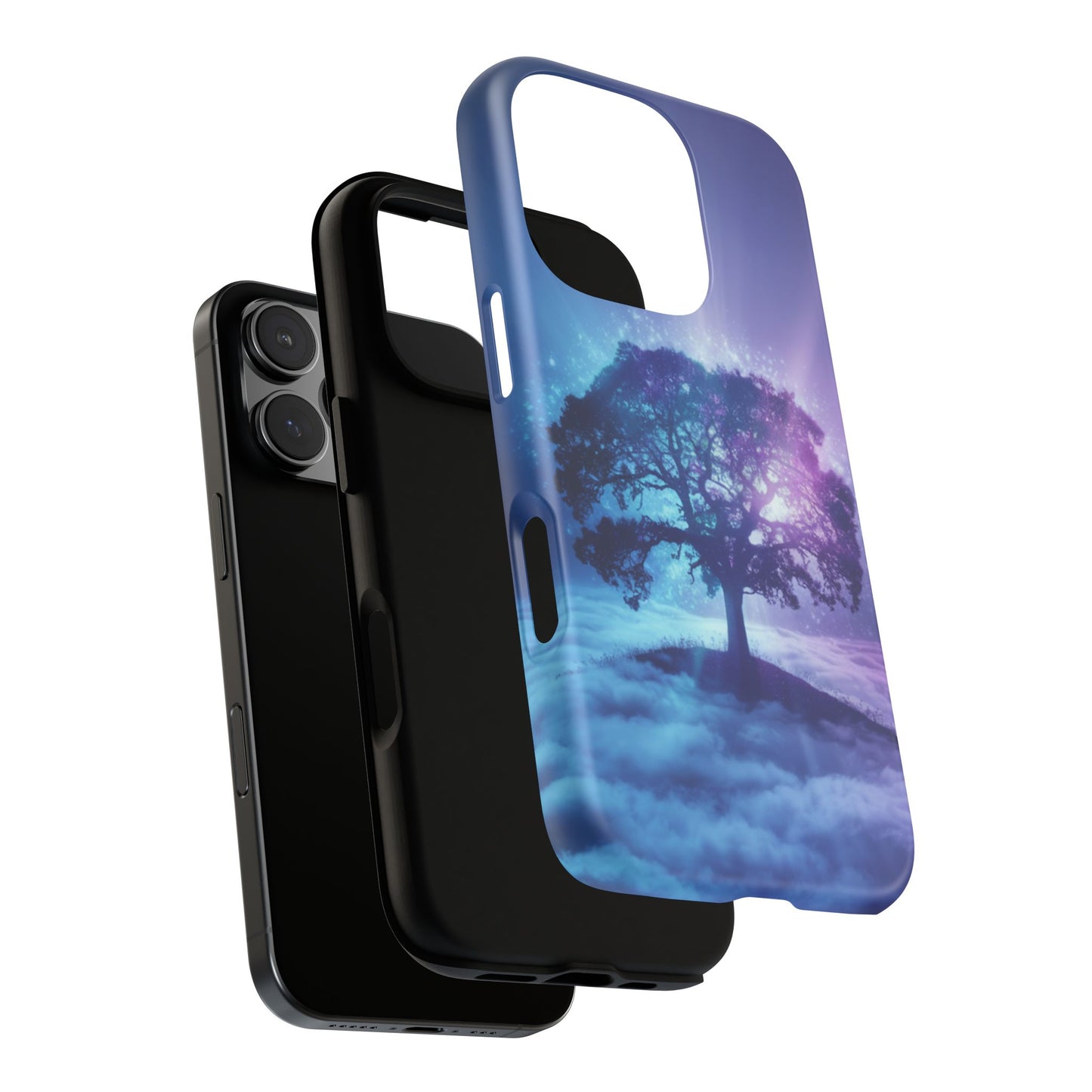 iPhone Case with Dreamy Tree Design